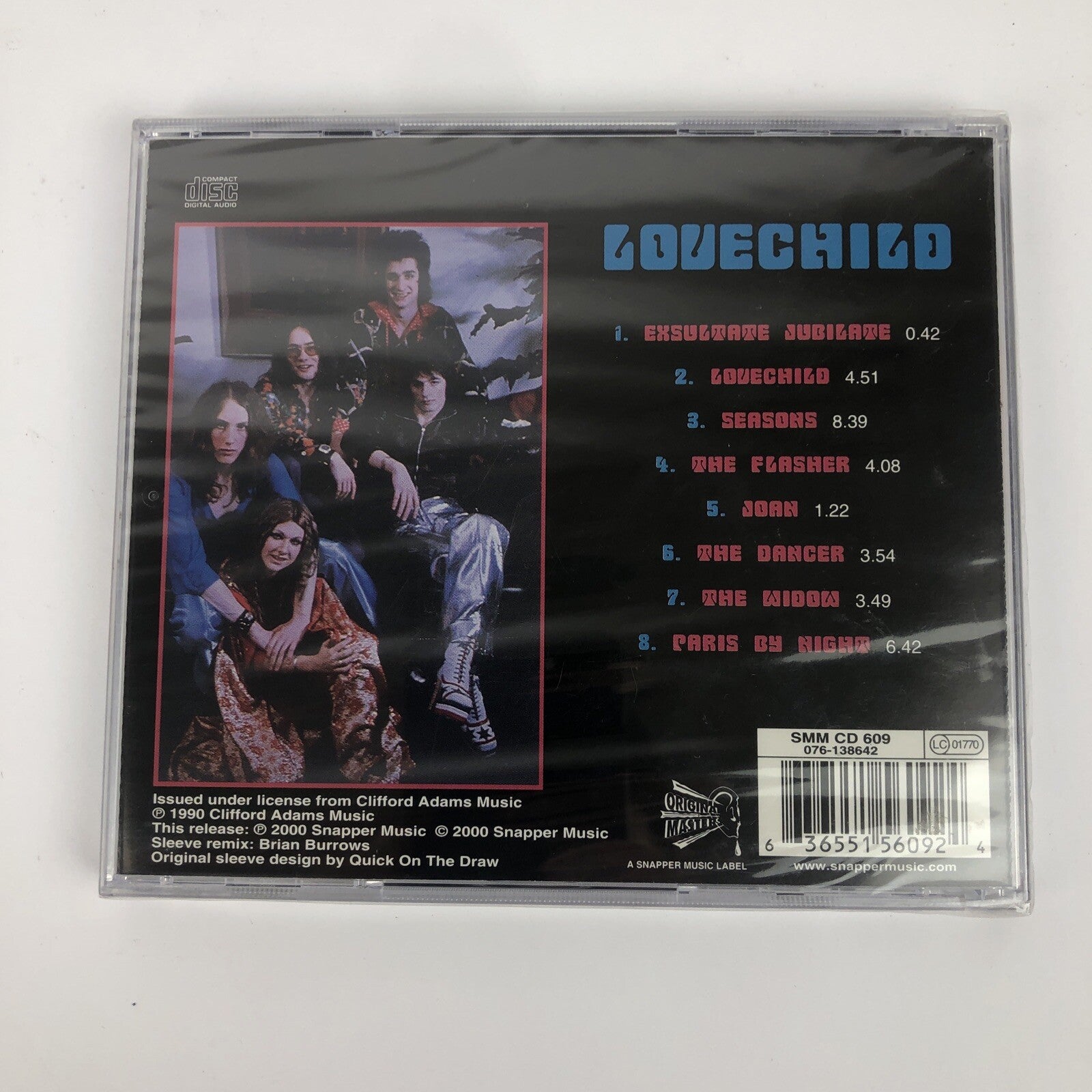CURVED AIR - Lovechild - CD - Import - 1974 Brand New Sealed #1
