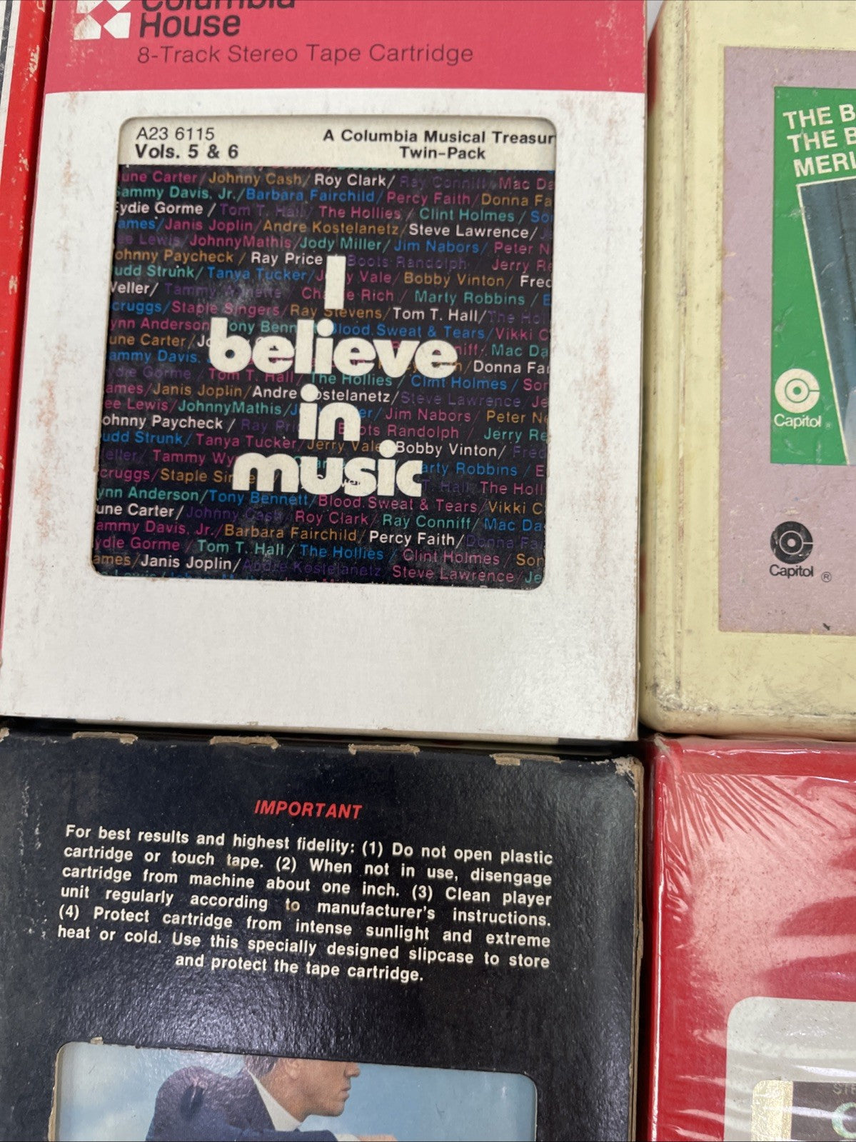 8 Track Audio Music Tapes Lot Of 24 Crazy Assortment of Genres Frank Sinatra