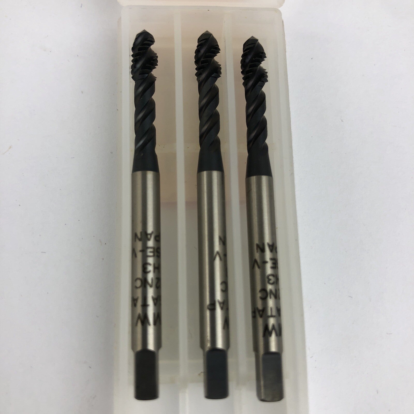 3 x YMW 8-32NC GH 3 3F P HSS TAPS GROUND THREAD List No. 318 EDP No. 84607 Japan