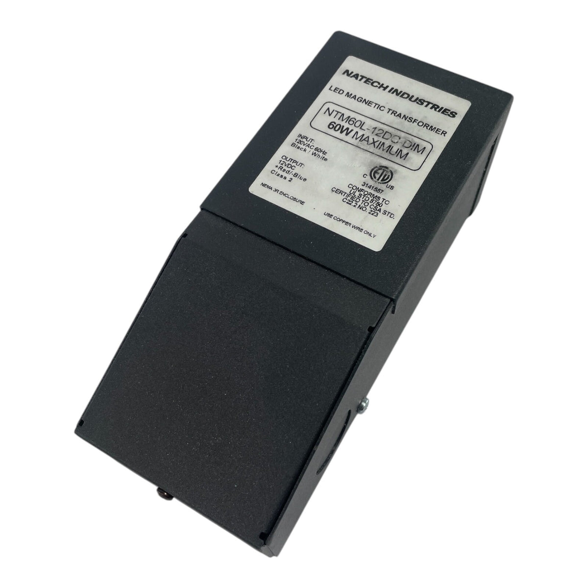 Natech Industries Converter NTLM60L-12DC 12V  Dimmable Transformers LED Driver
