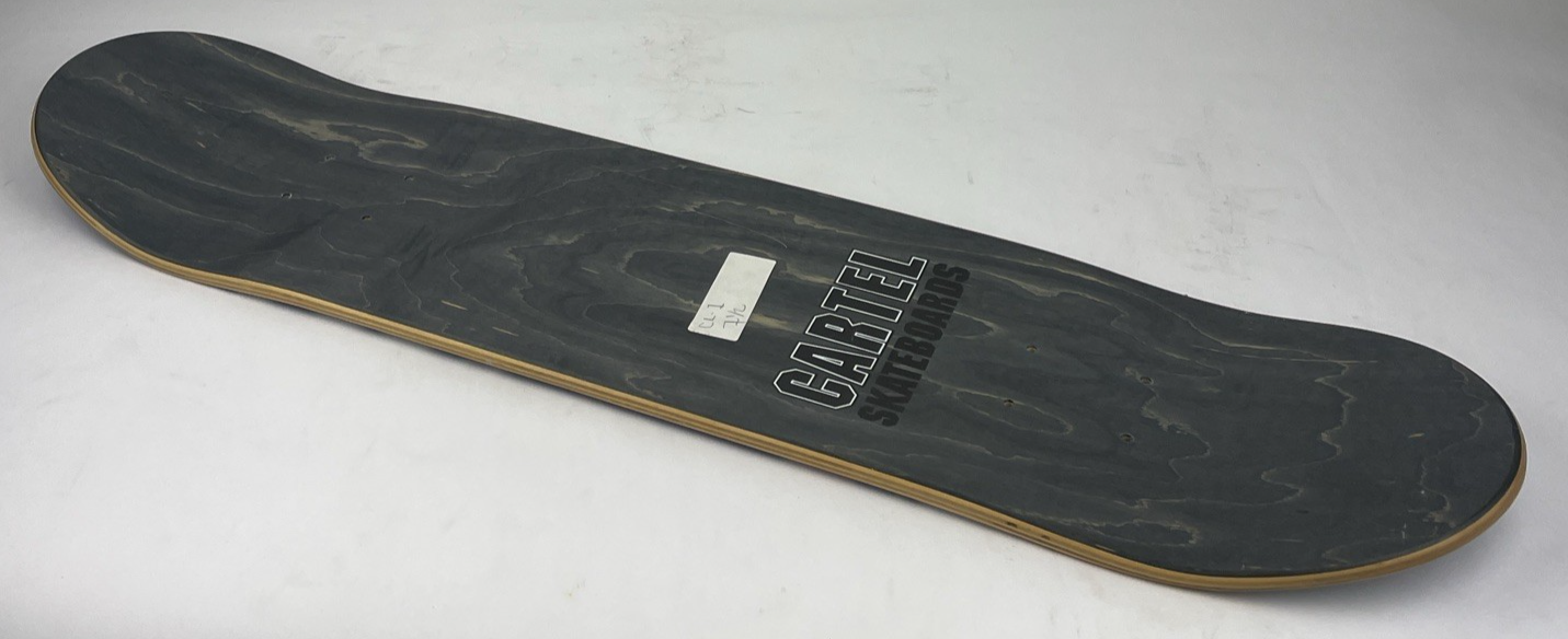 DAVID COULIAU Cartel Skateboards Pro Model Skateboard Deck 7.5 x 31." Circa 1999