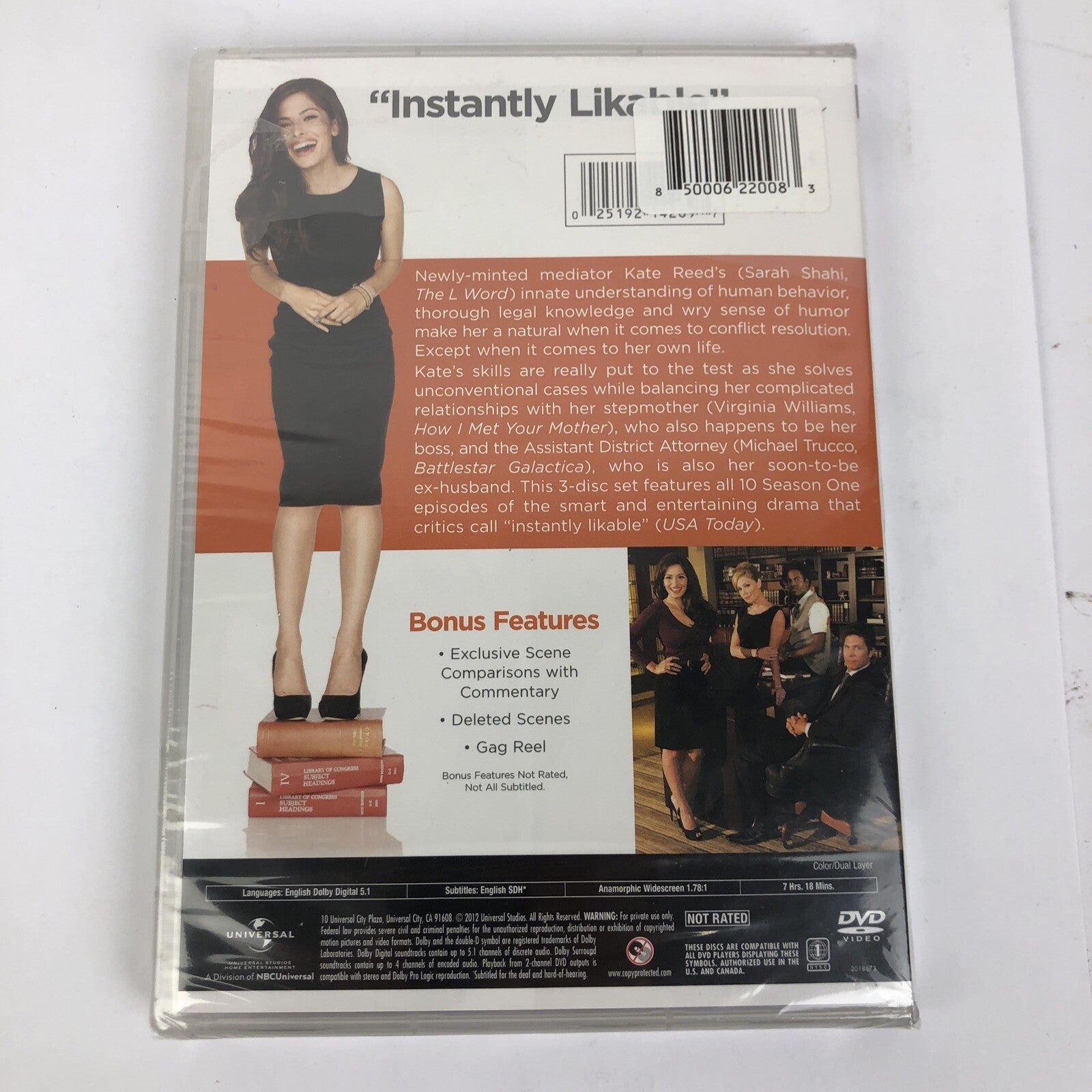 Fairly Legal Season 1 DVD Michael Trucco " Less Lawyers More Appeal " New Sealed