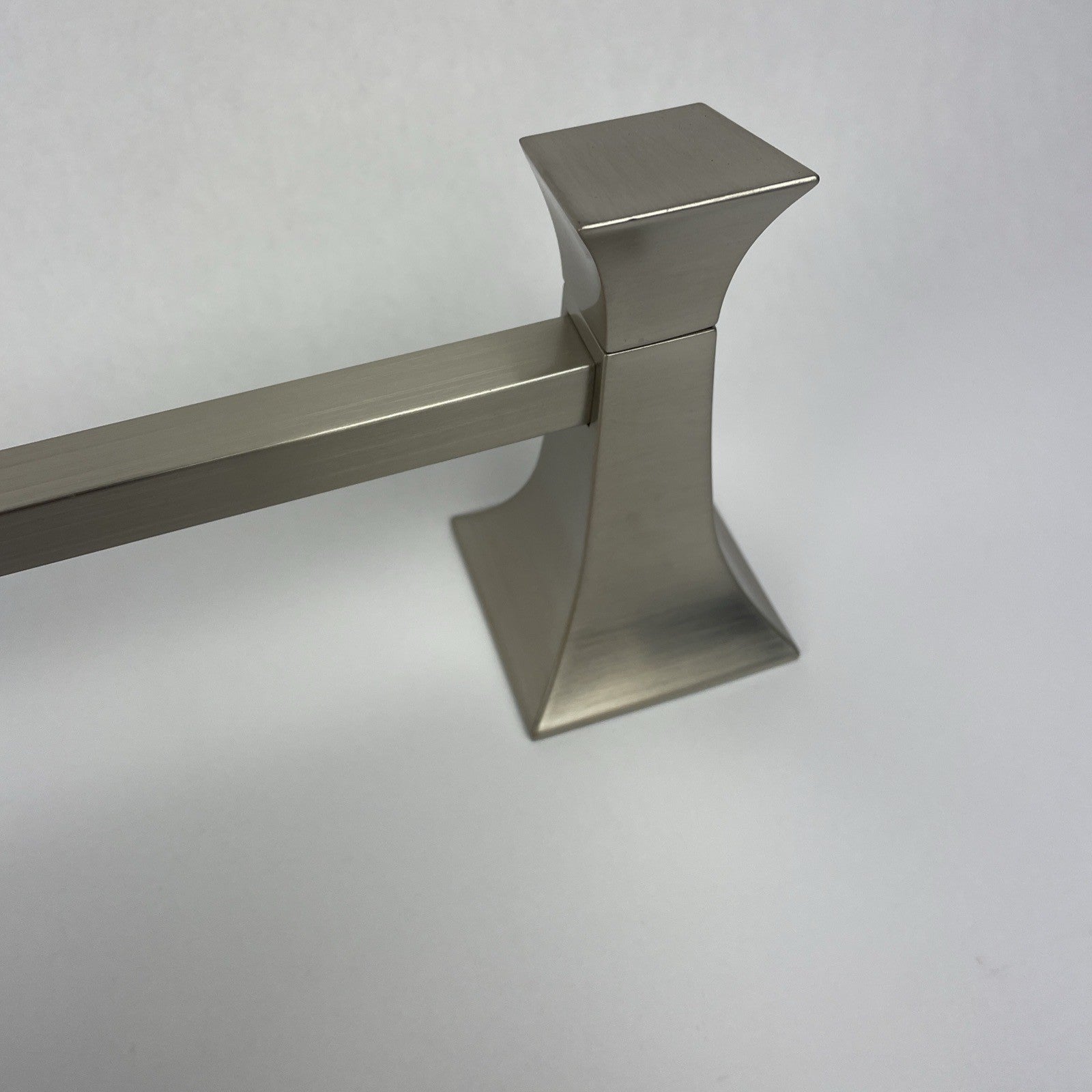 AQUABRASS Collection 5300 Brushed Brass Silver Towel Bar Towel Ring Hook Shelf