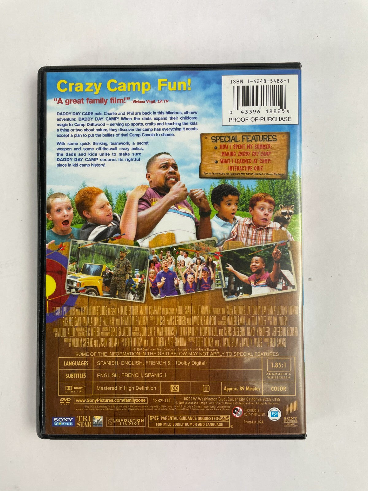 Cuba Gooding Daddy Day Camp DVD Movies