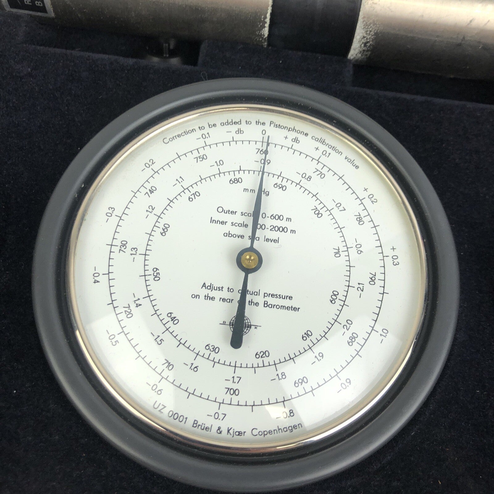 Bruel & Kjaer 4220 Barometer Pistonphone Sound Calibration Equipment Denmark