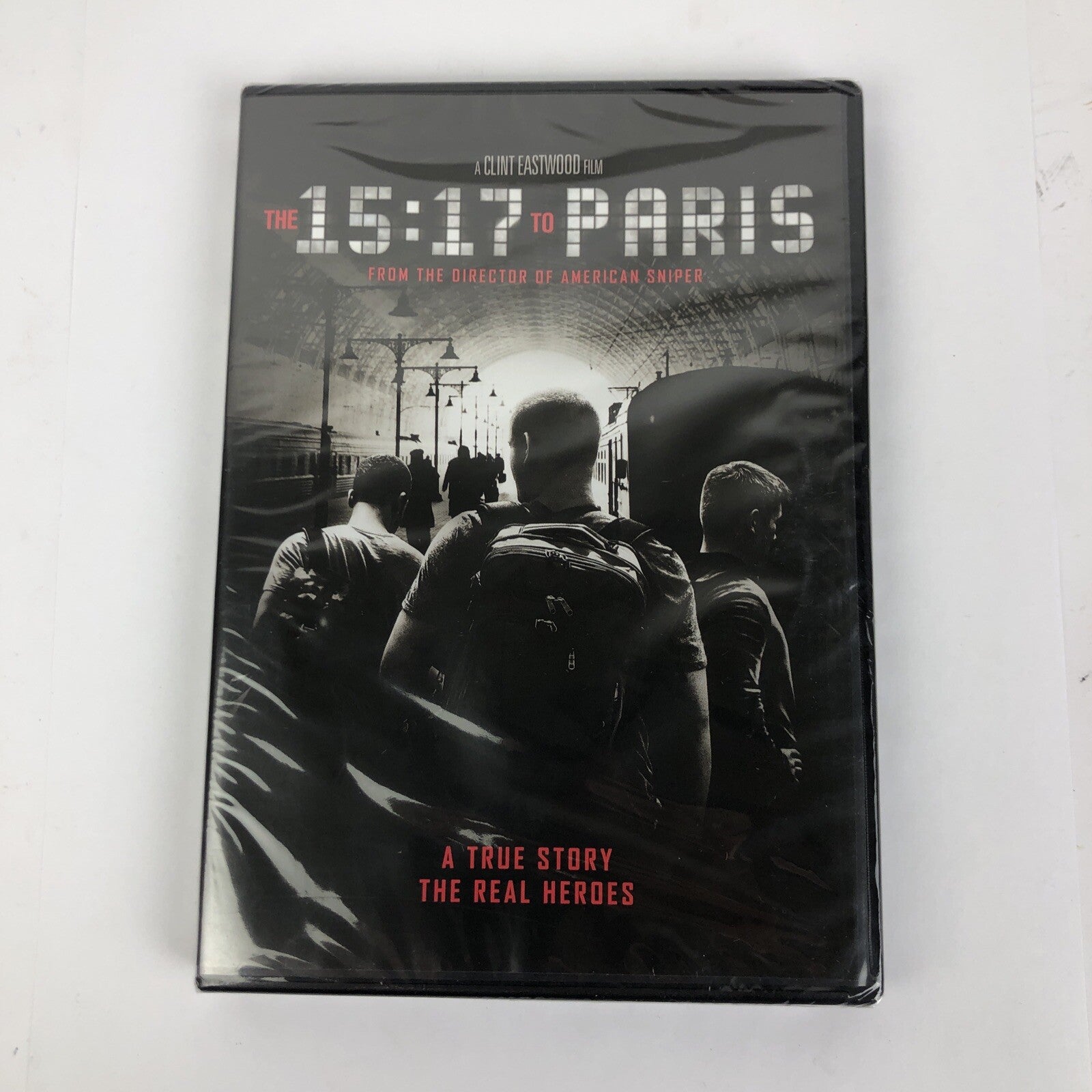 The 15:17 To Paris (DVD 2018)  Clint Eastwood [DIR]  Based A True Story NEW LOOK