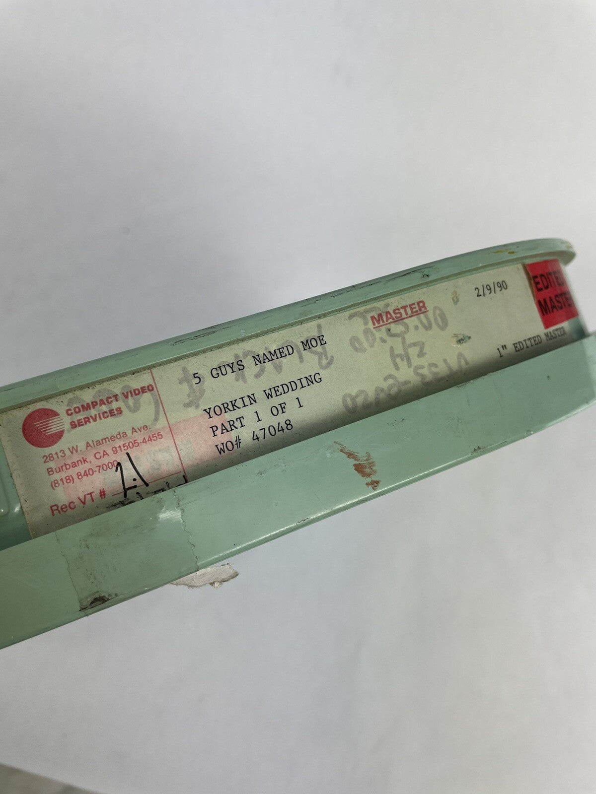 RARE Original Five Guys Named Moe 35mm Movie Theater Film  Reel MASTER