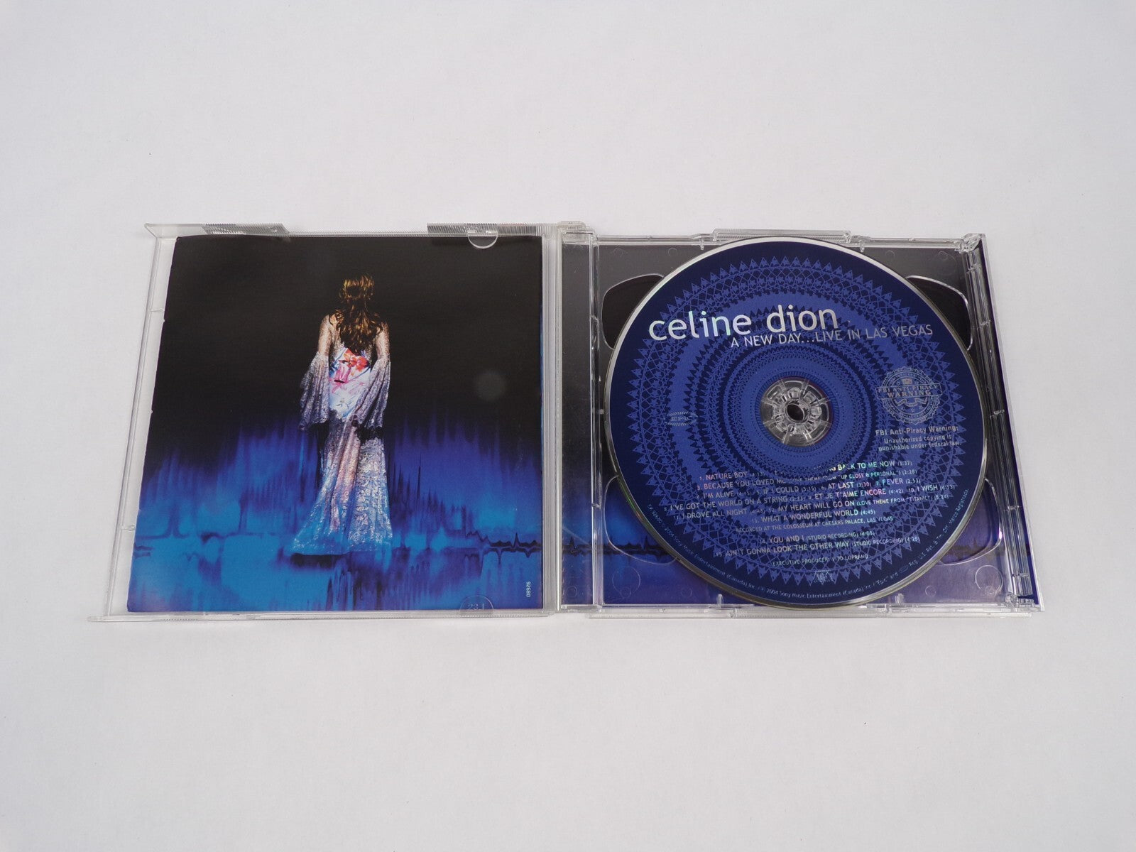 Celine Dion A New Day Live In Las Vegas Nature Boy It's All Coming Back To CD#63