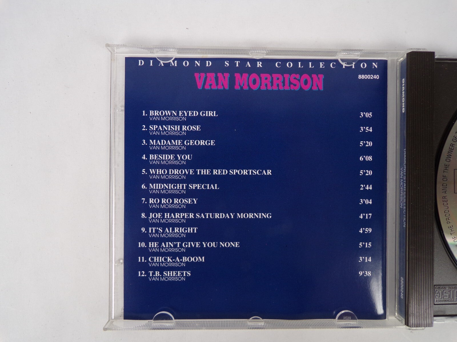 Van Morrison Brown Eyed Girl Spanish Rose Ro Ro Rosey T B Sheets CD #9