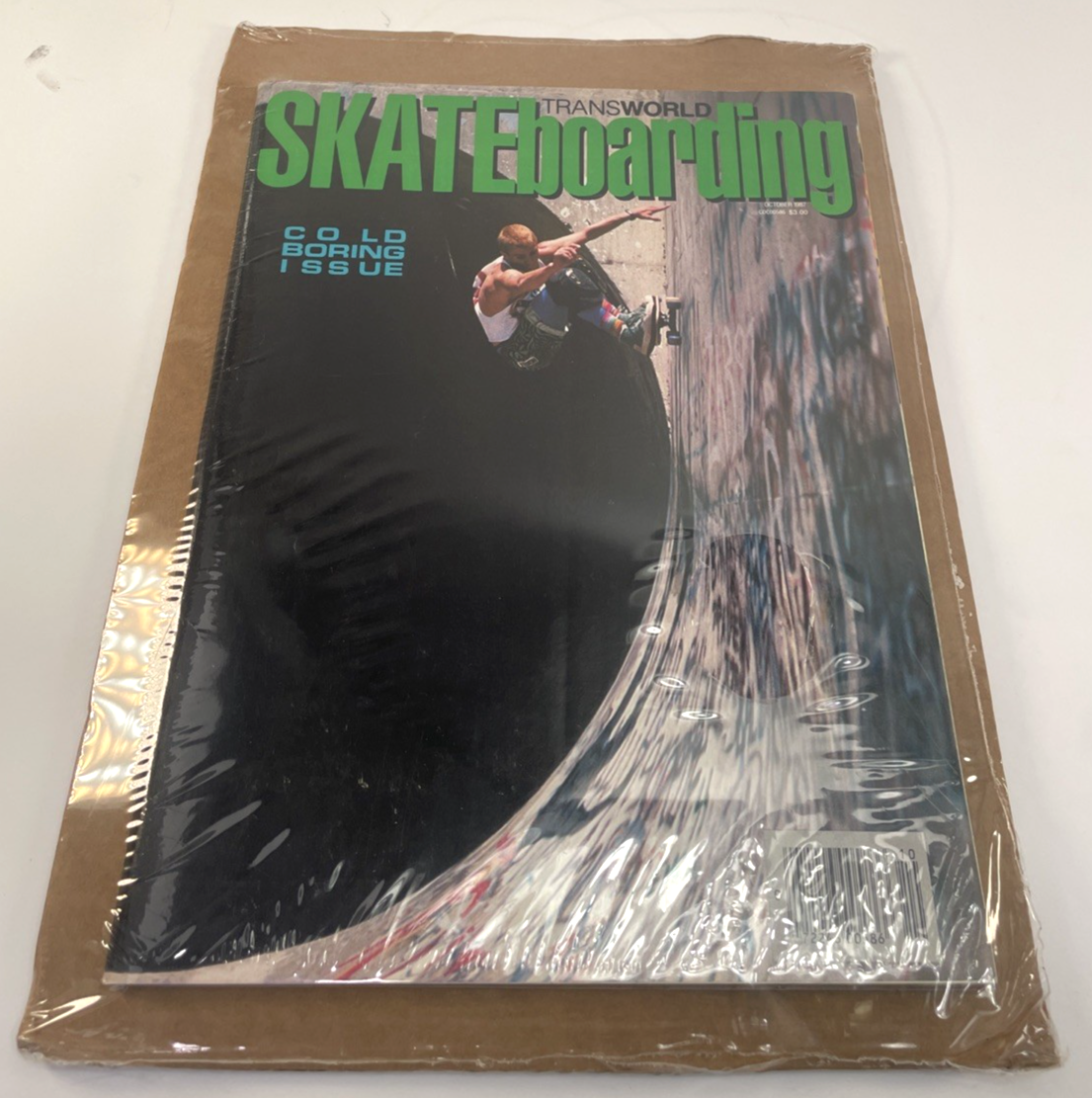 TRANSWORLD SKATEBOARDING MAGAZINE October 1987 Mark Rogowski Staab 10/87 oct