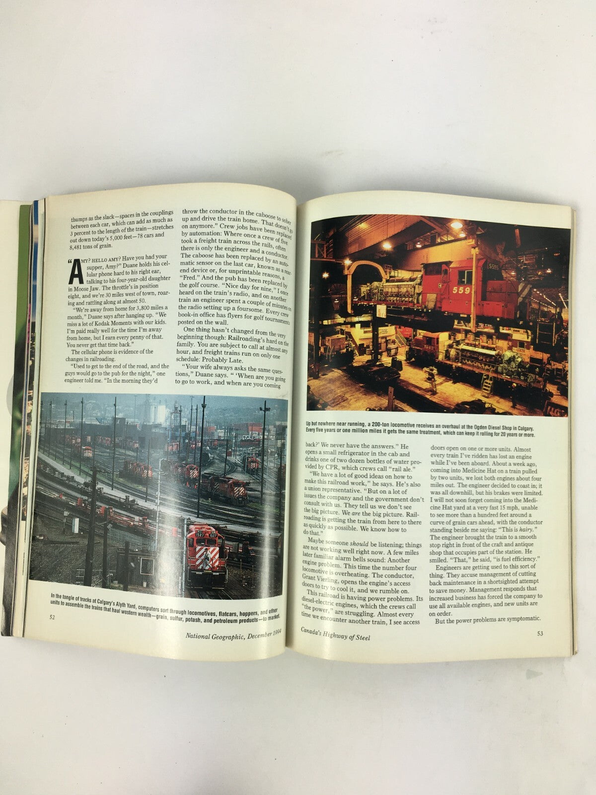 December 1994 National Geographic Magazine Animals at Play Walt Whitman Buenos