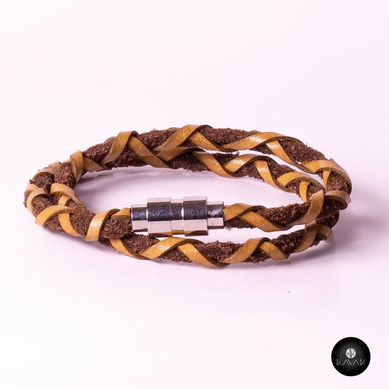 Kavak - Handmade Dense Yellow Cord Adjustable Women's Bracelet