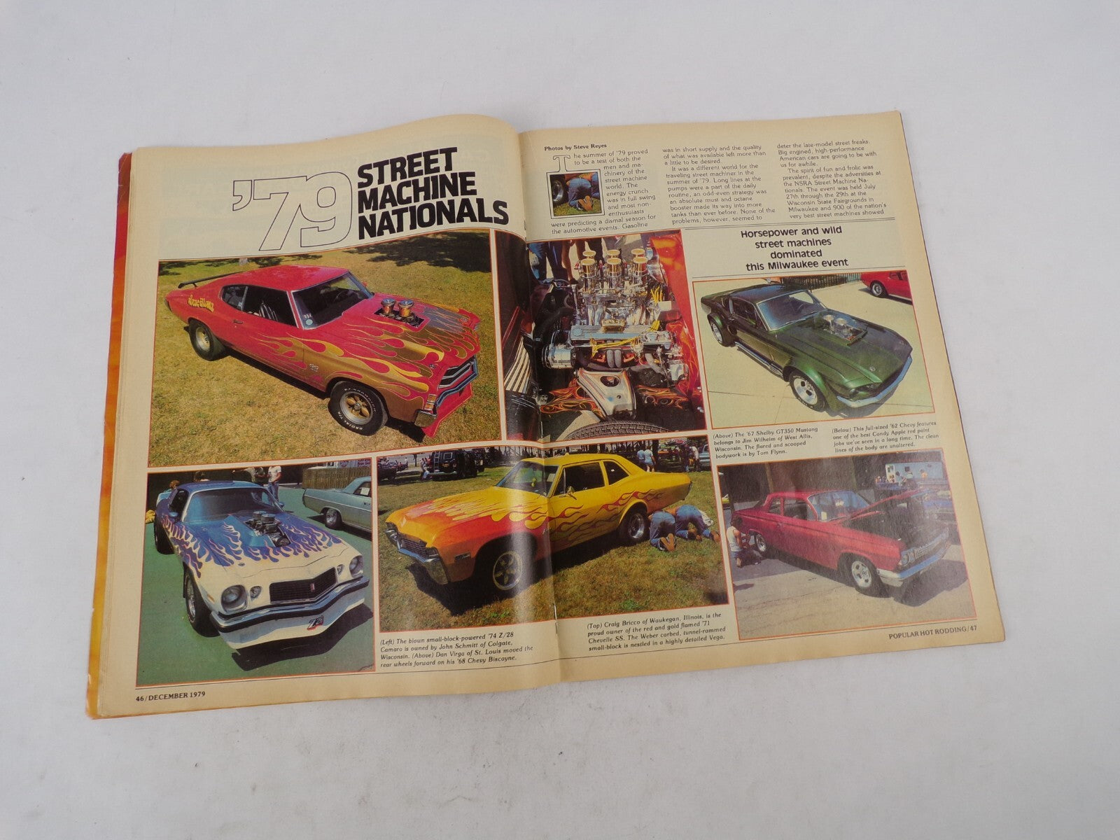 December 1979 Hot Rod Magazine Setting Up Carbs For Blowers Bracket Action! Byro