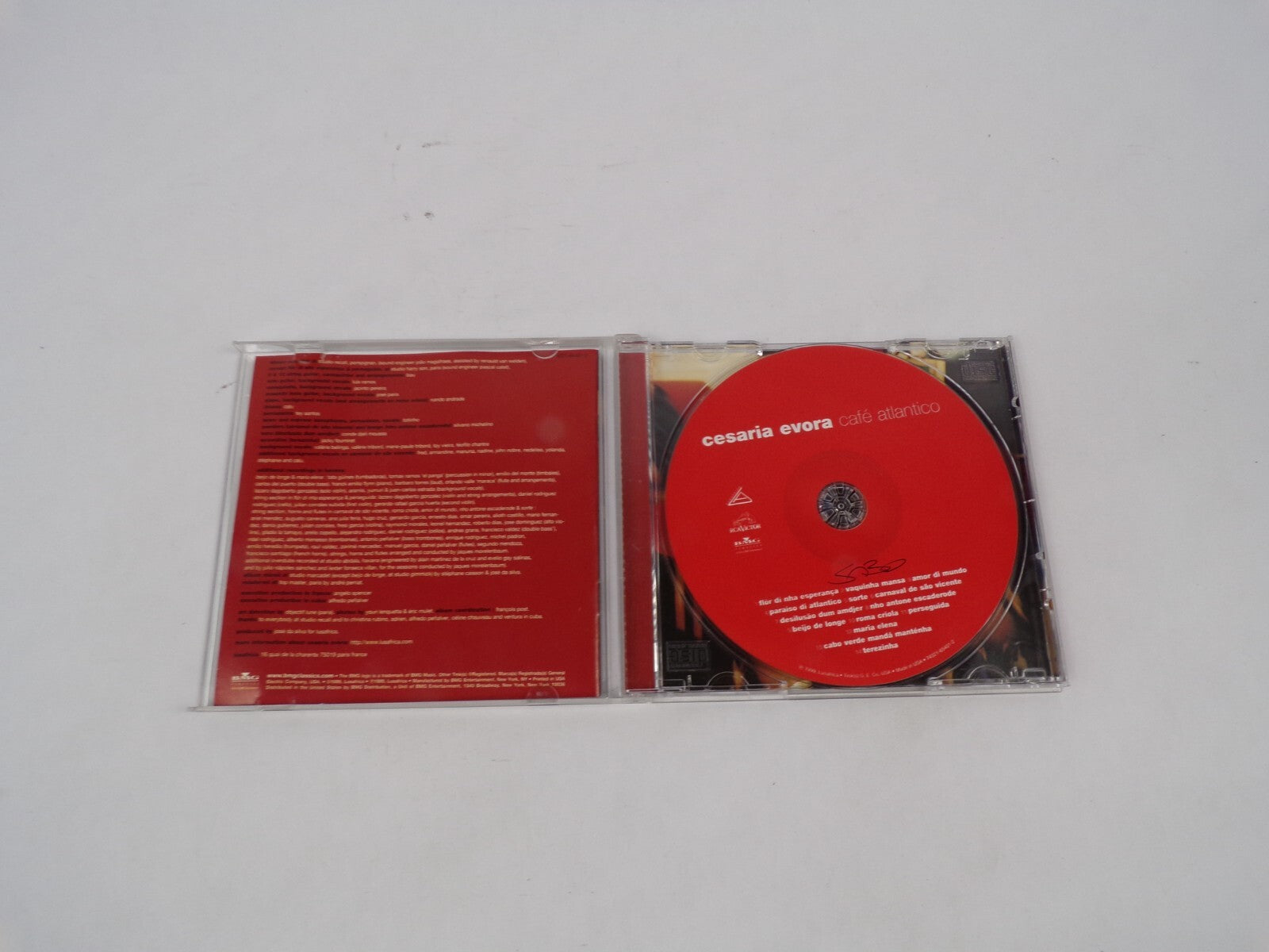 Cresaria Evora Cafe Altantico Flor Di Nha Esperance Vaquinha Mansa Sorte CD#67