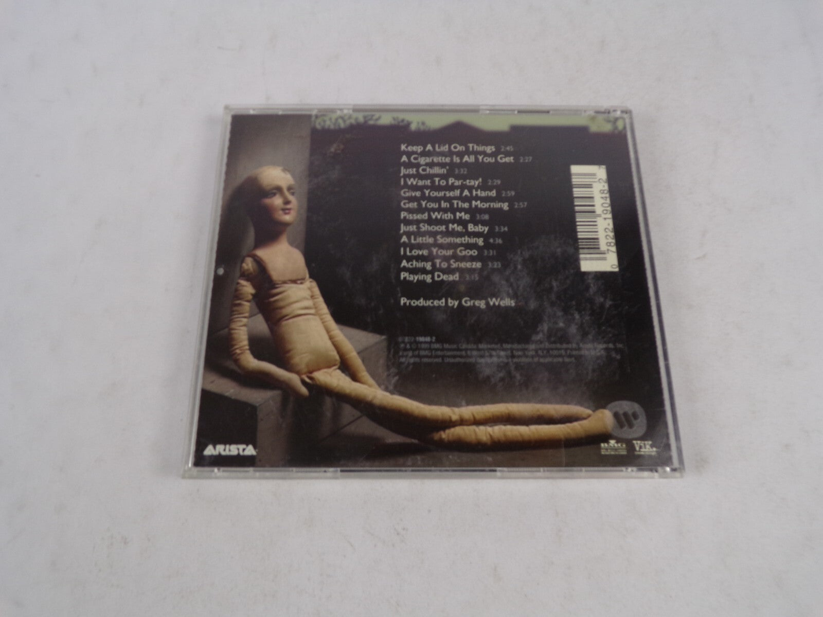 Crash Test Dummies Give Yourself A Hand Keep A Lid On Things A Cigarette CD#31