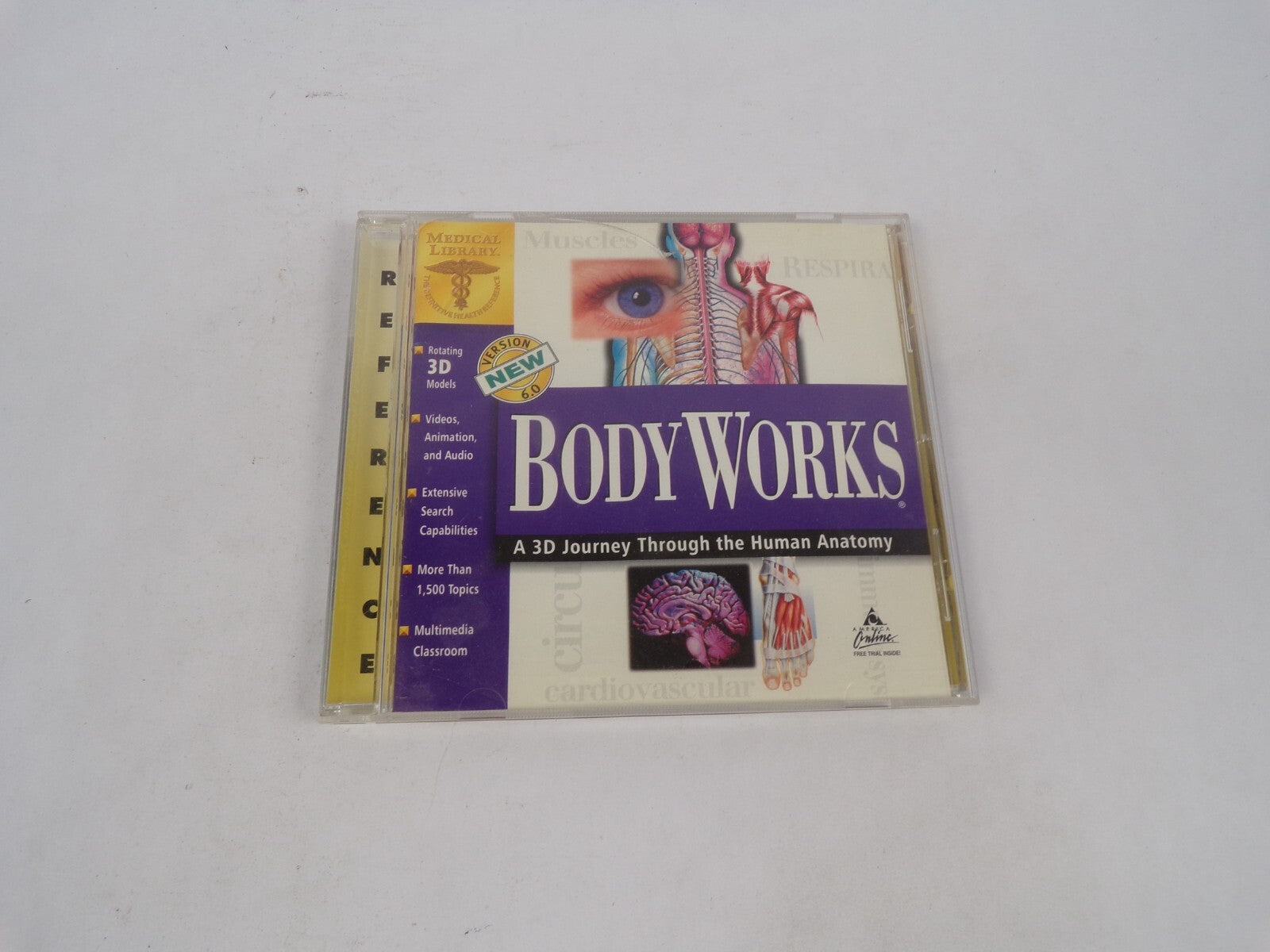 Body Works A 3D Journey Through The Human Anatomy Mosbys Medical CD#70