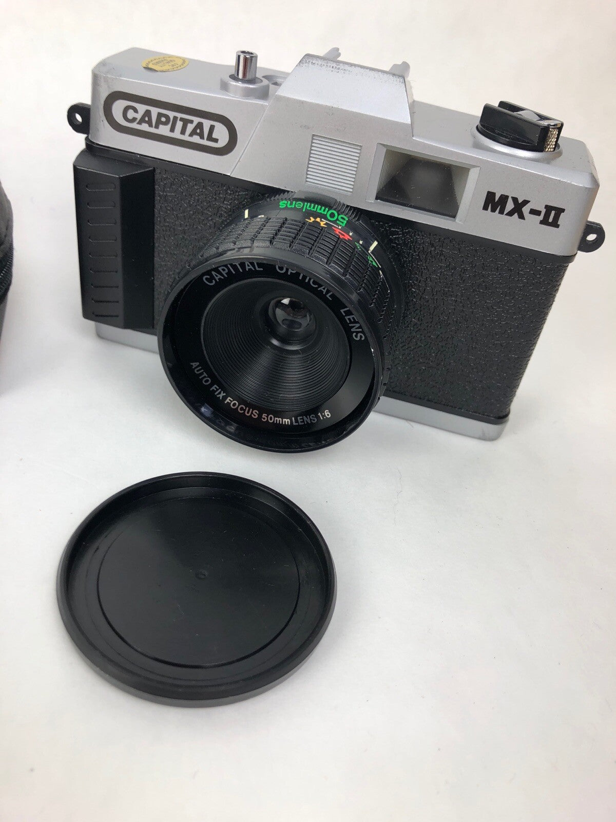 Capital MX-II 35mm SLR Film Camera With Case and Manual (no pic) Mint Condition