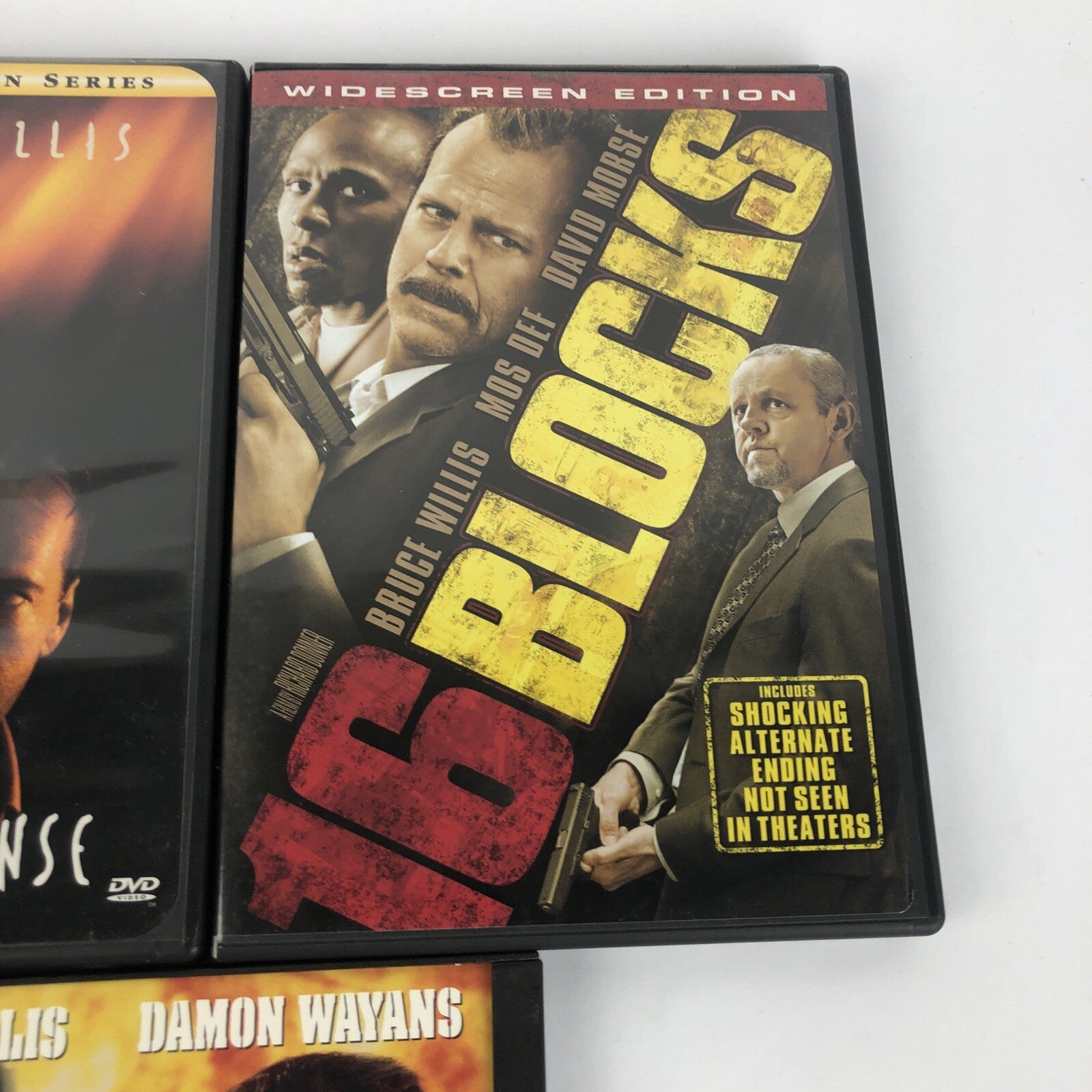 Bruce Willis DVD Movie Lot OF 5 -LUCKY#SLEVIN Sin City 16 Blocks The Sixth Sense