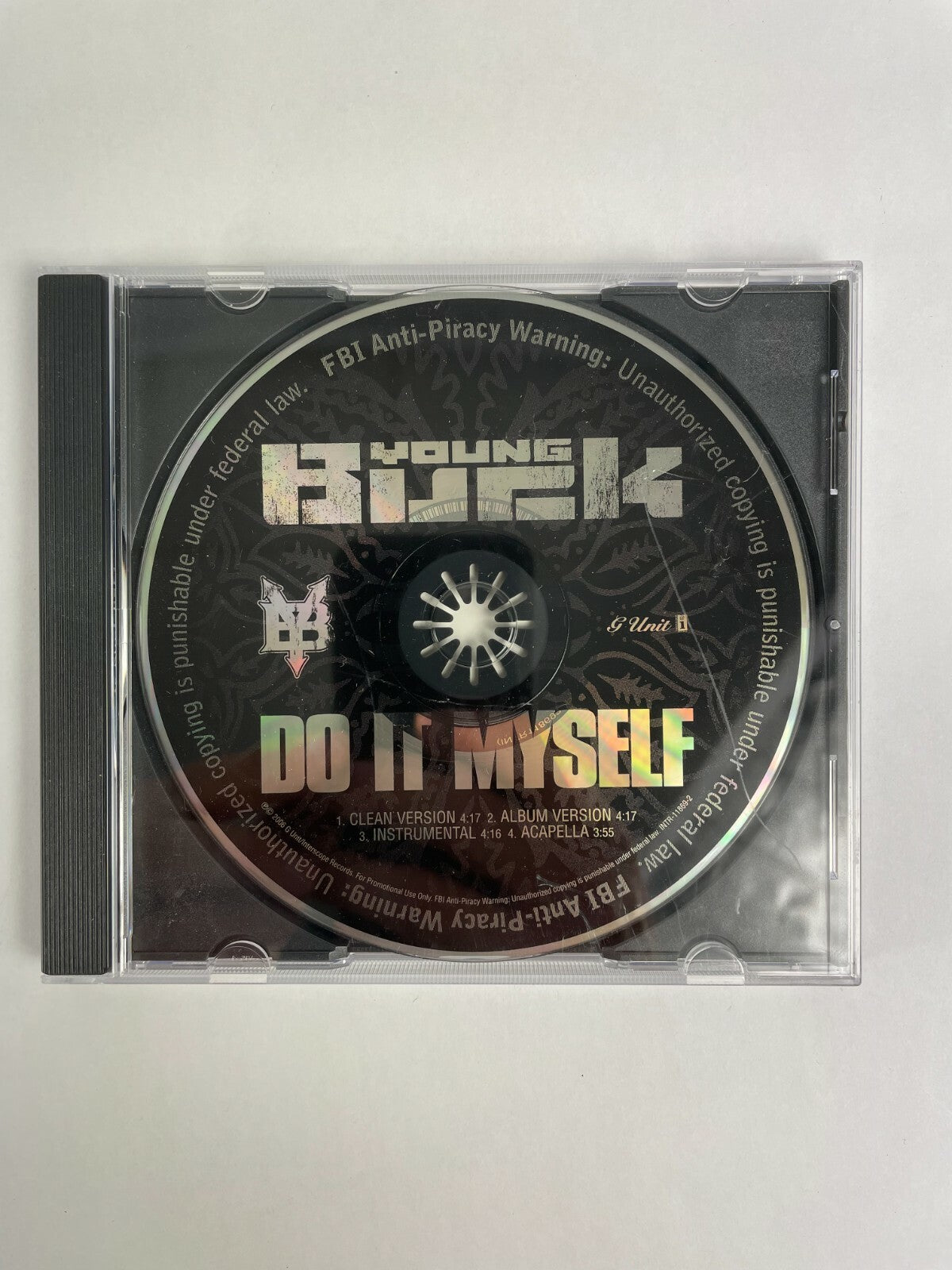 Young Buck Do It My Self Acapella Justice League From ''Buck The World' Disc Q11