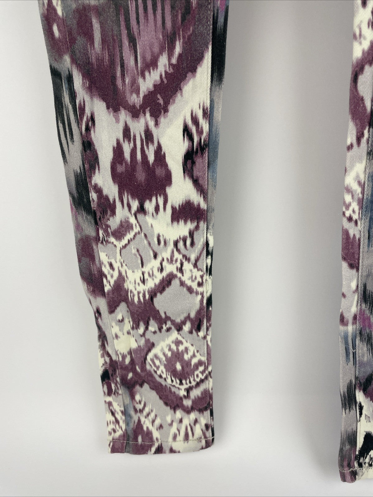 CARMA Tie Dye Skinny Fit Jeans Women's Size 23 High Rise Stretch Denim NEW