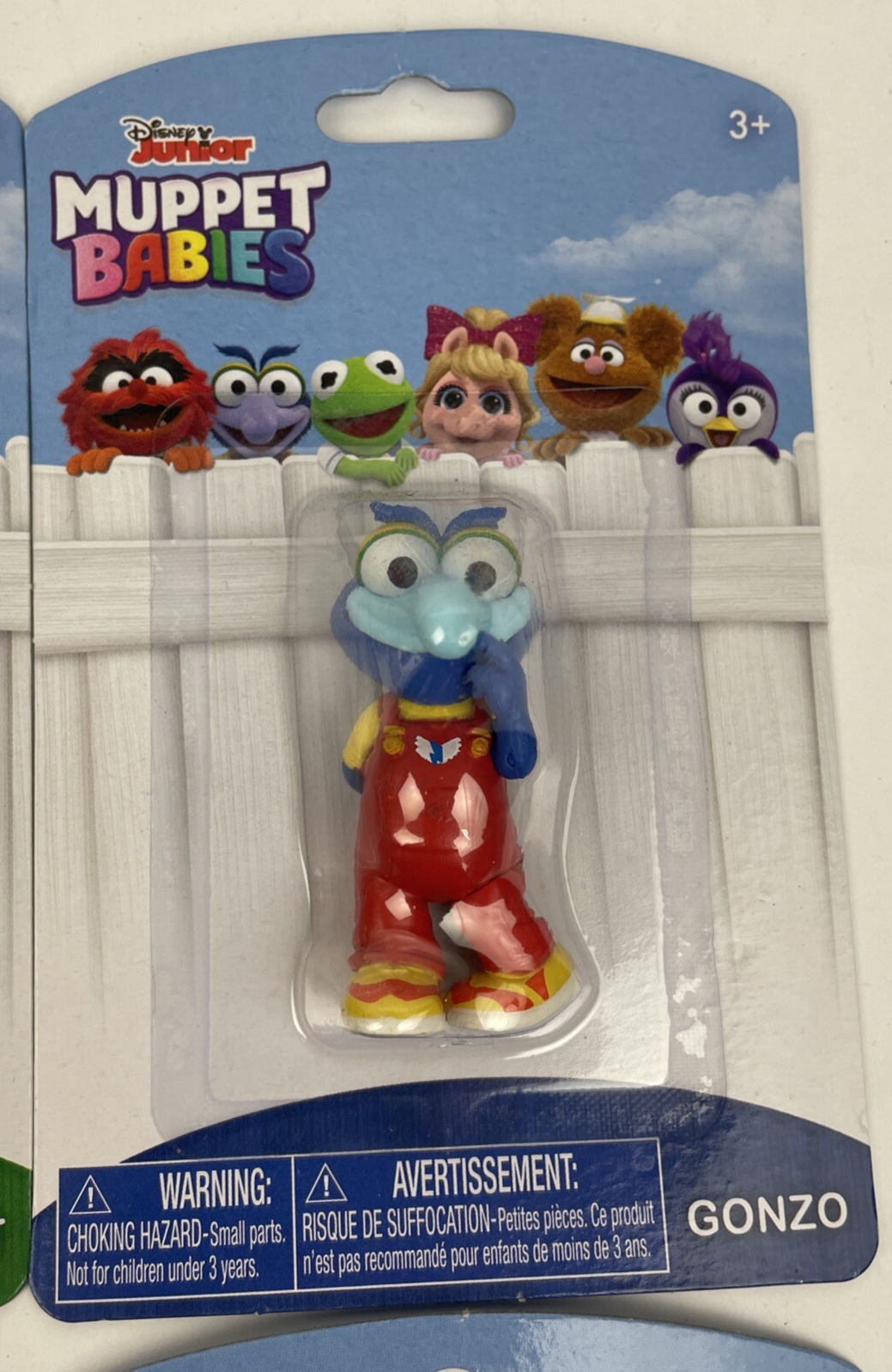 6 x Disney Junior Muppet Babies Figurines Lot NIB Piggy Kermit Gonzo Fozzie ANML