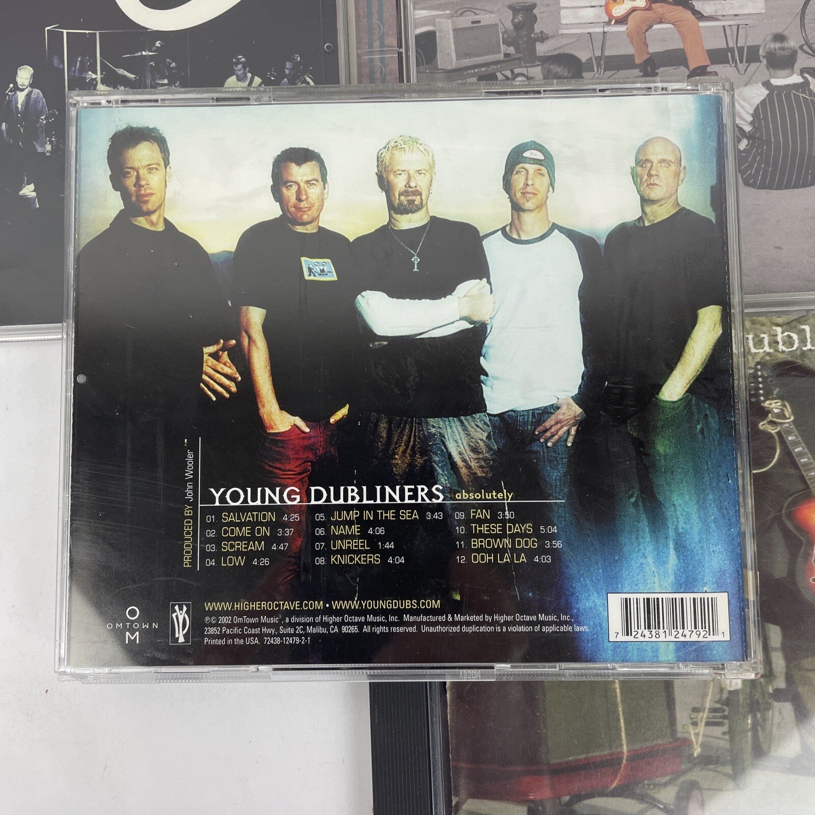 4 x The Young Dubliners CDs - Rocky Road, Absolutely, Breathe, Alive, alive'