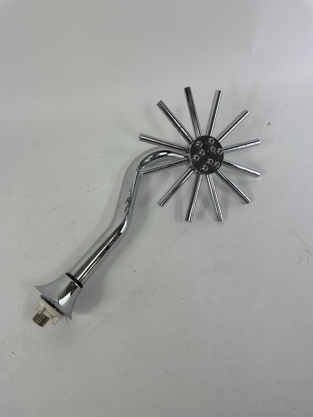 Polished Bathroom Shower Heads Rainfall Overhead Top Shower Sprayer 10 arms