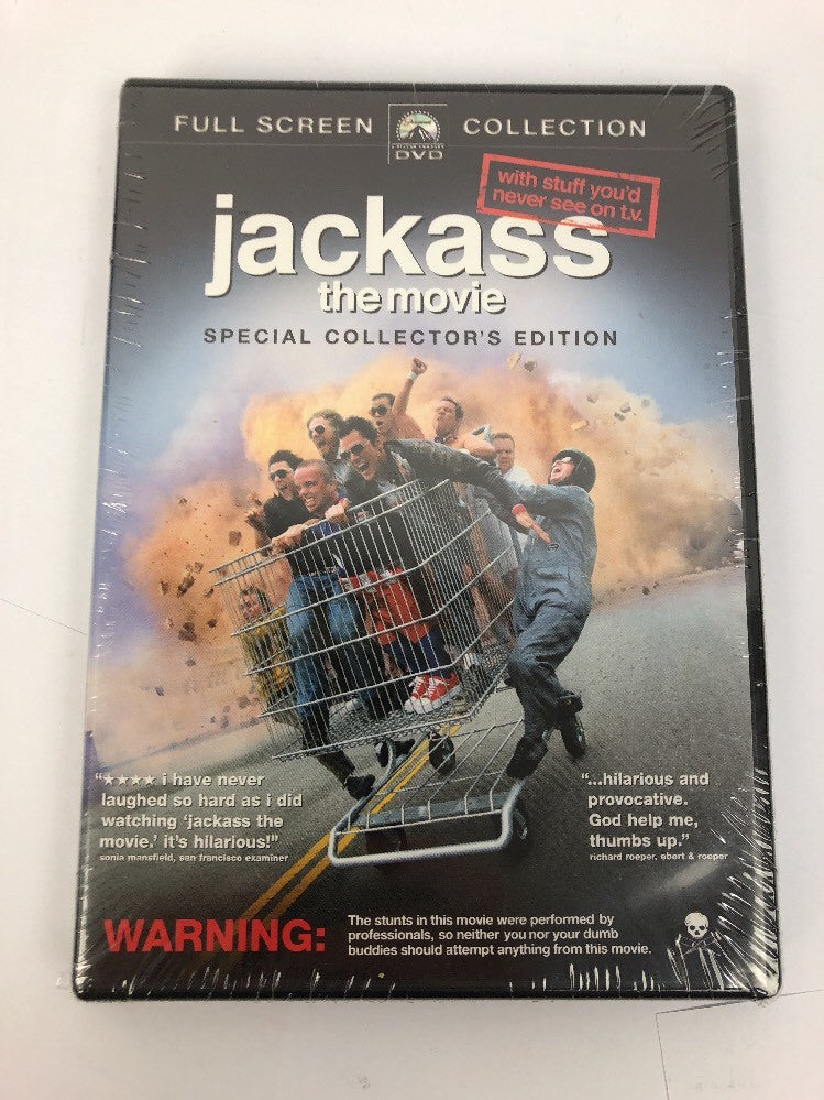 Jackass:  (DVD, 2003, Special Collectors Edition) The Movie- Fast Free Shipping!