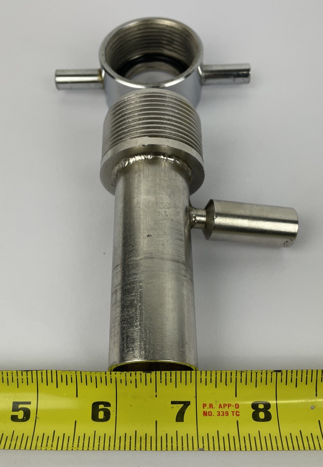 1” Sanitary Sampling Valve Stainless Steel Handle Sampler Fit Water Oil Pipes