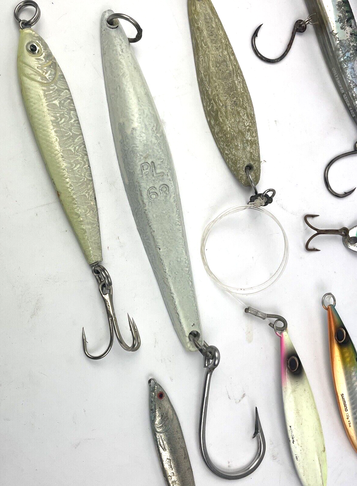 15 SHIMANO Stinger Flat Fall Salas PL68 Popper Rapala Saltwater Fishing Lure Lot