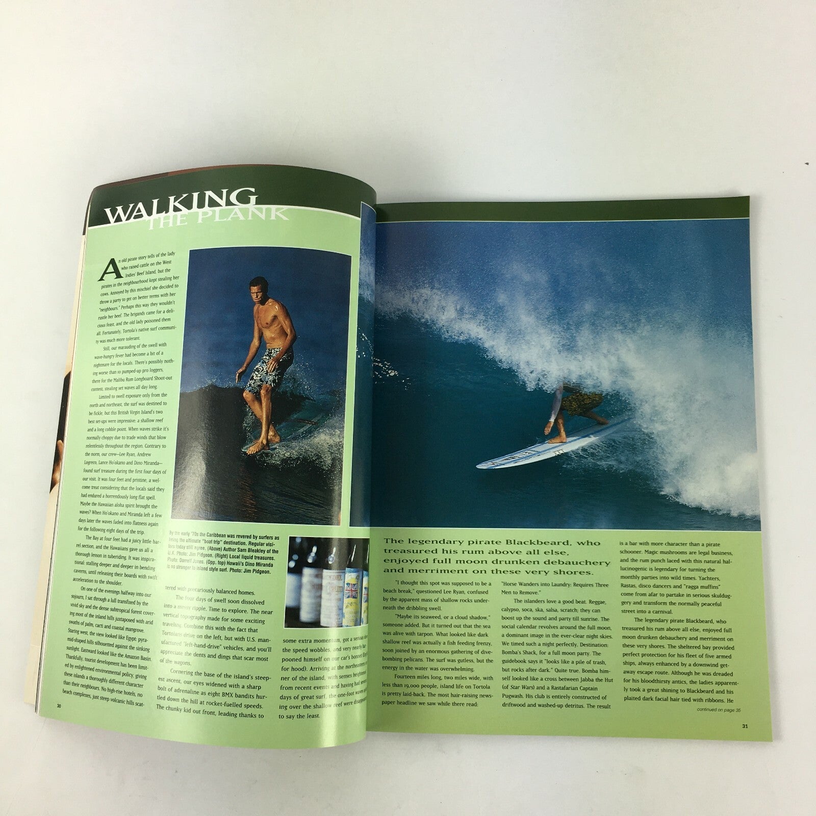 December 2003 Longboard Magazine Travelers Tales Timor Tortola Tidal Waves