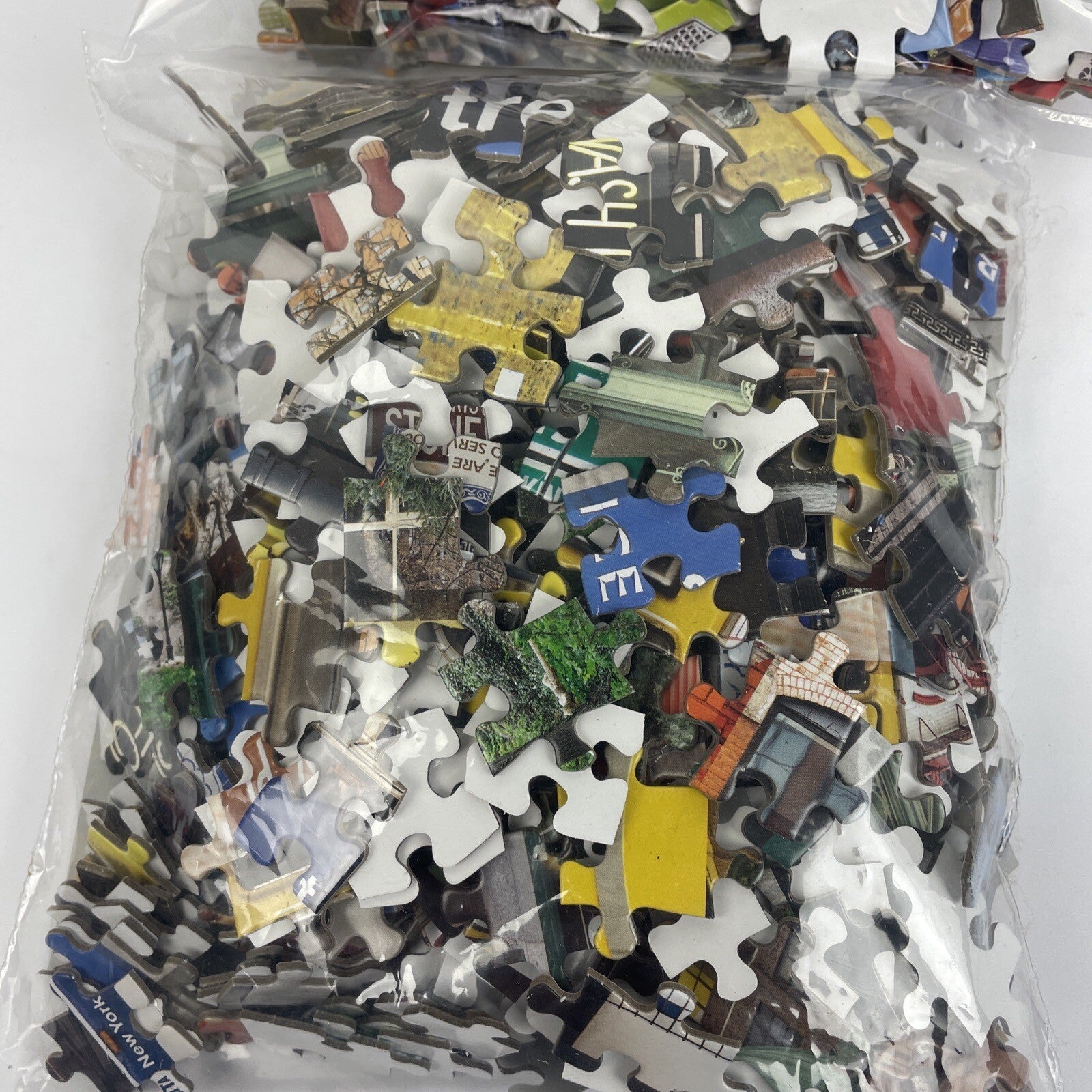 New York In Color + Eastern Bloc Telephones 500 Piece Jigsaw Puzzle Lot -Galison