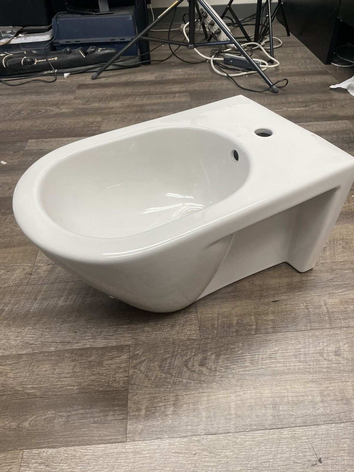 Duravit 026315 Starck 2  Wall Mount Elongated Toilet Bowl White
