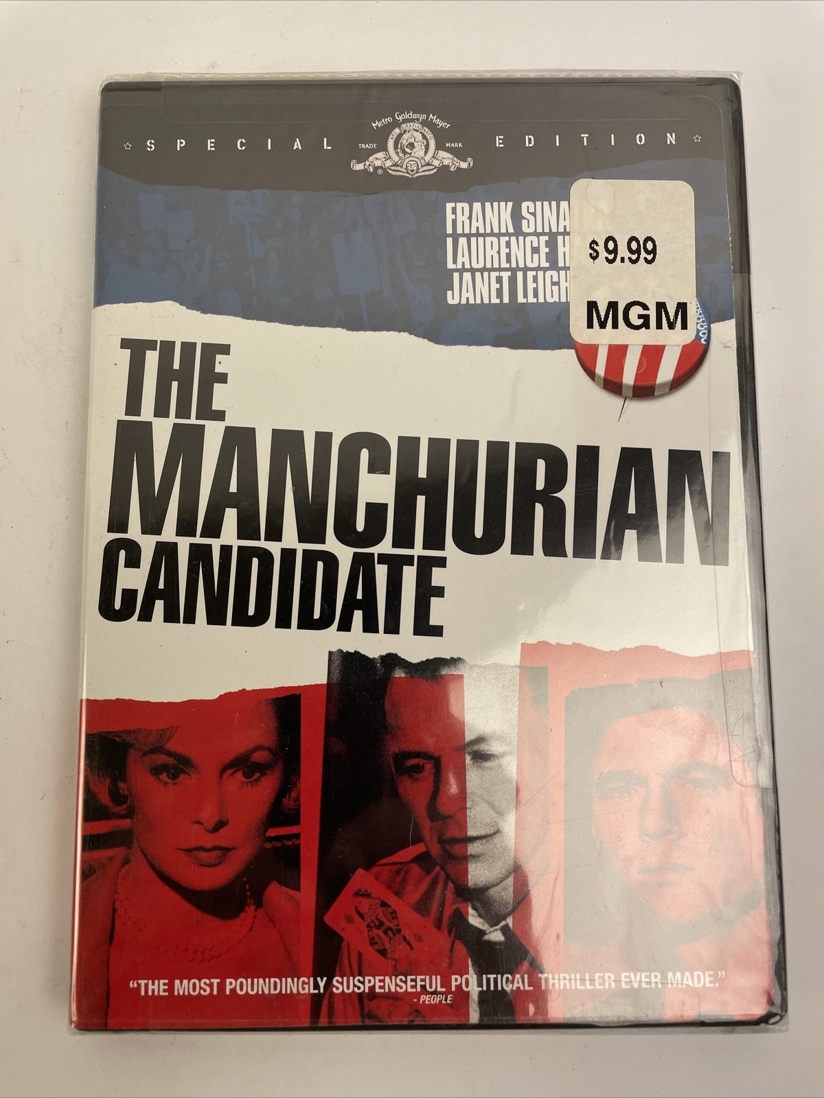 The Manchurian Candidate 1962 DVD Video Frank Sinatra Janet Leigh - New Sealed