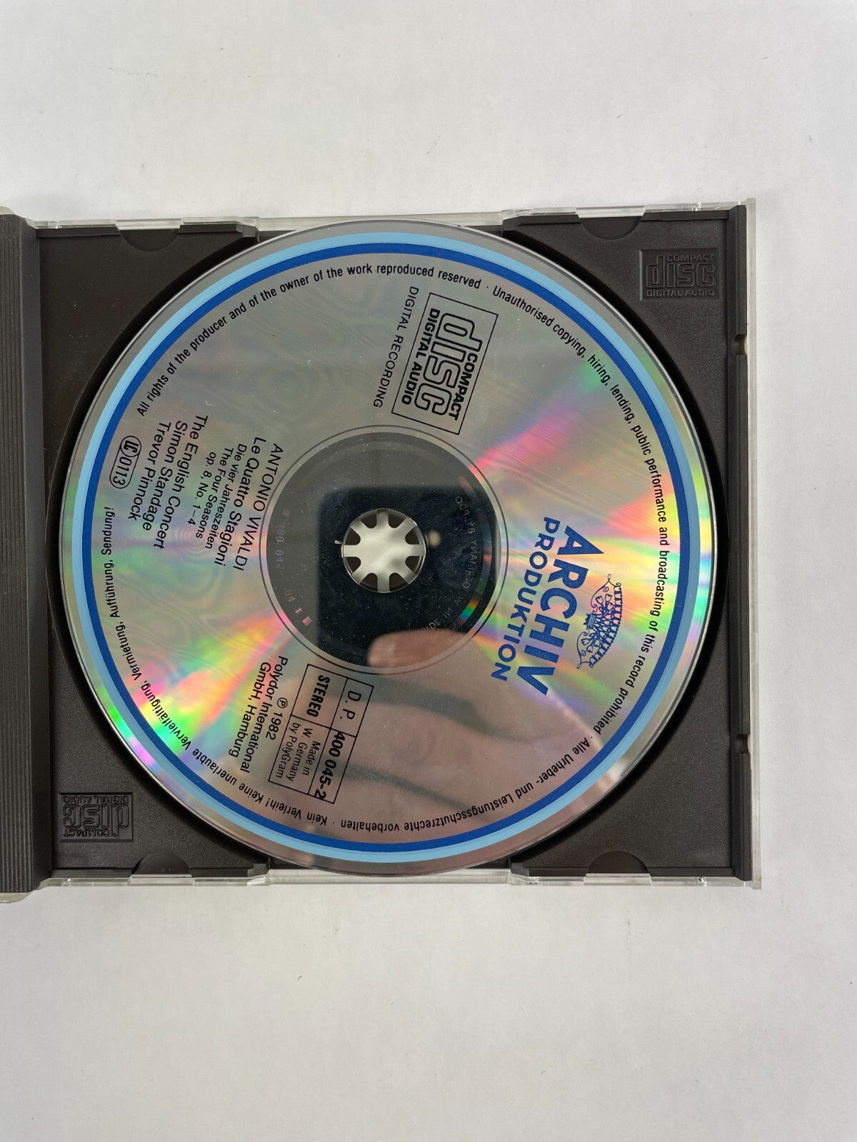 Antonio Vivaldi Le Quattro Stagioni Allegro Presto Largo Adagio CD#72