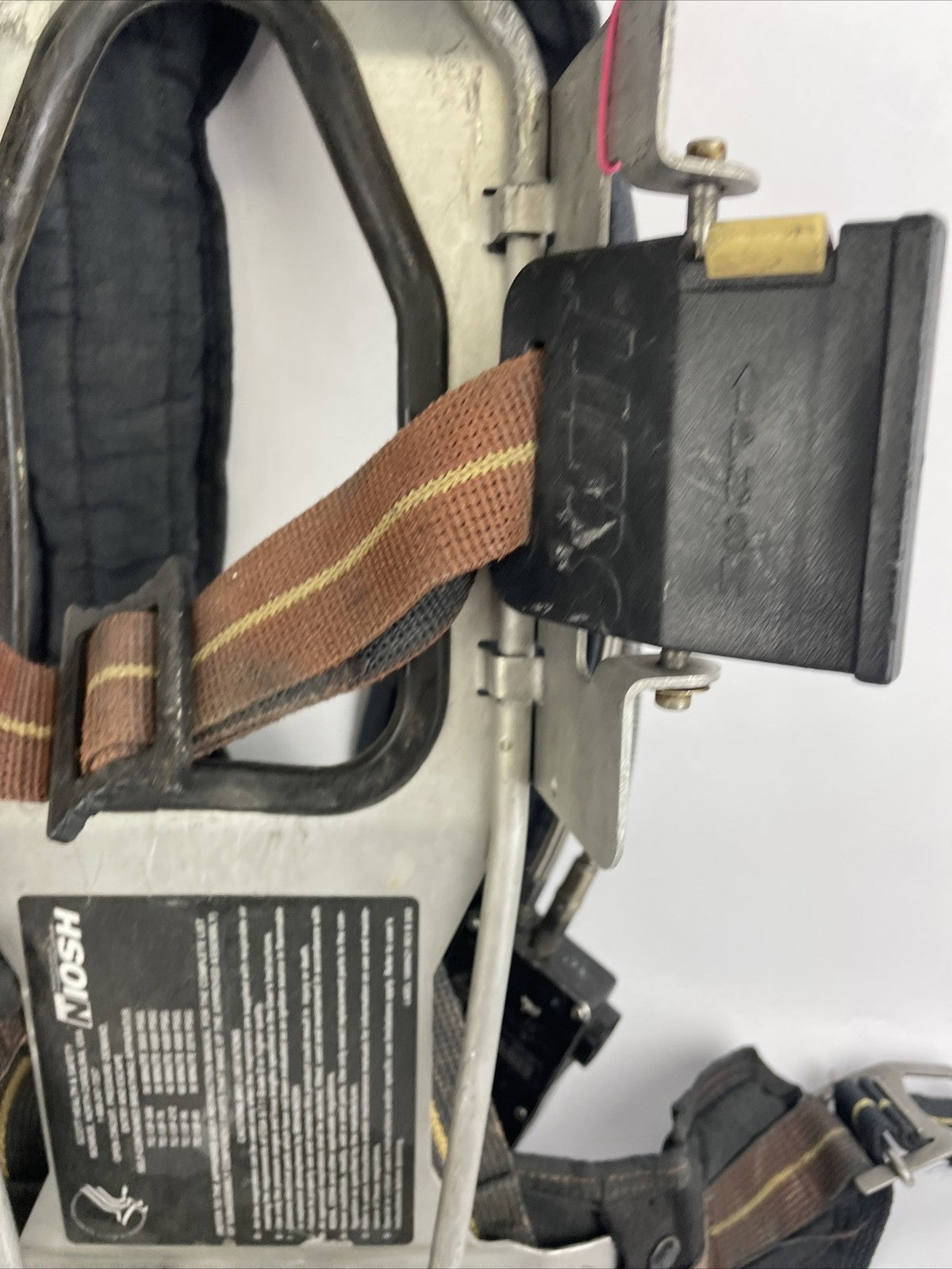SCOTT SAFETY 4.5 4500 SCBA Air Pack Harness EZ-Flow Air Pak Plus with Sensor   a