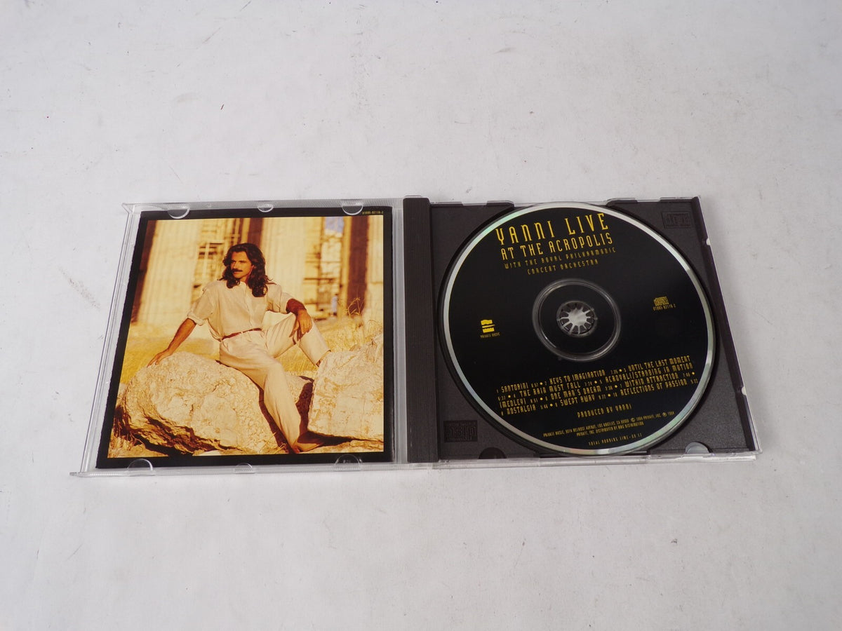 Yanni Live At The Acropolis With The Royal Philharmonic CConcert Crestar CD#62