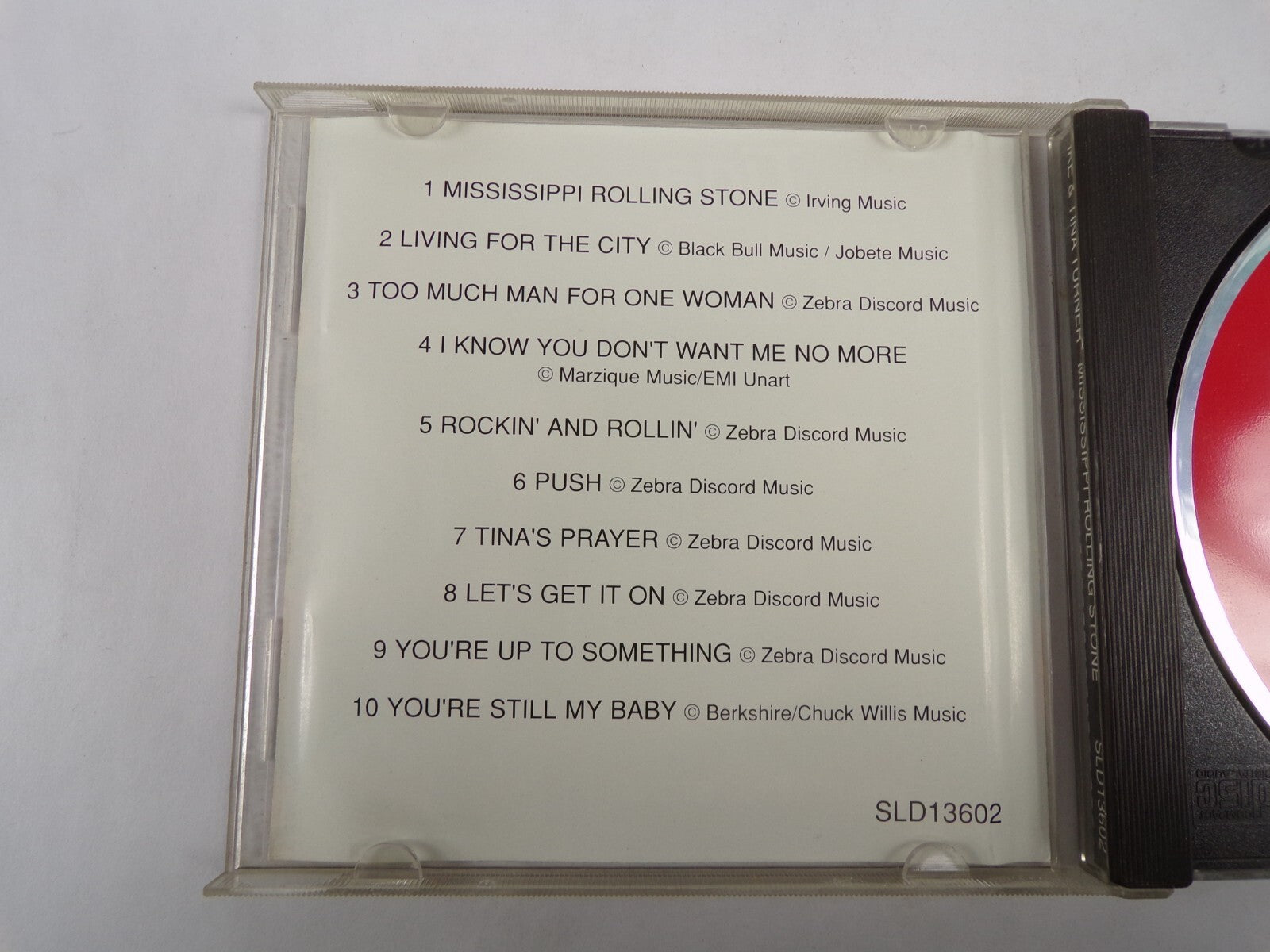 Ike & Tina Turner Mississippi Rolling Stone Living For The City Let'sGeton CD#59