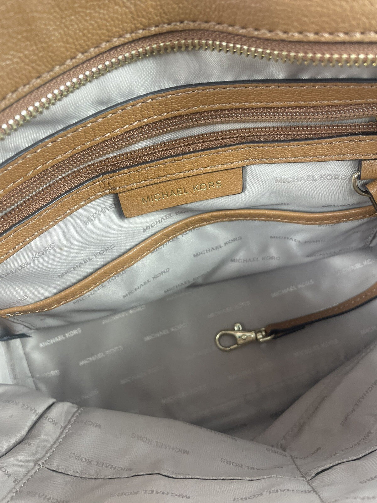 MICHAEL Michael Kors Women's Hamilton Satchel Acorn One Size 30S7GHMS7L-532