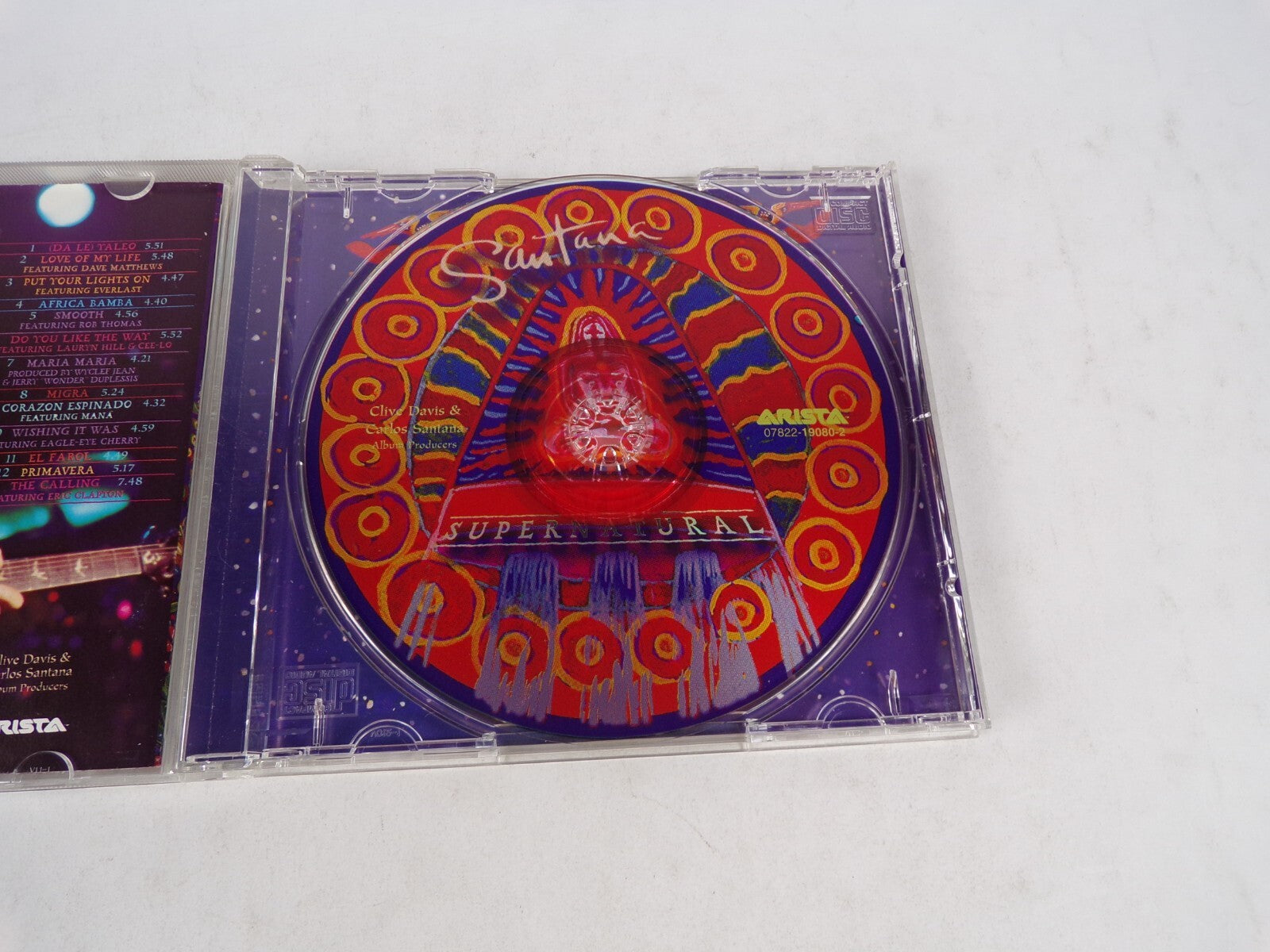 Santana Supernatural Put Your Lights On Do You Like The Way Maria Maria CD#54