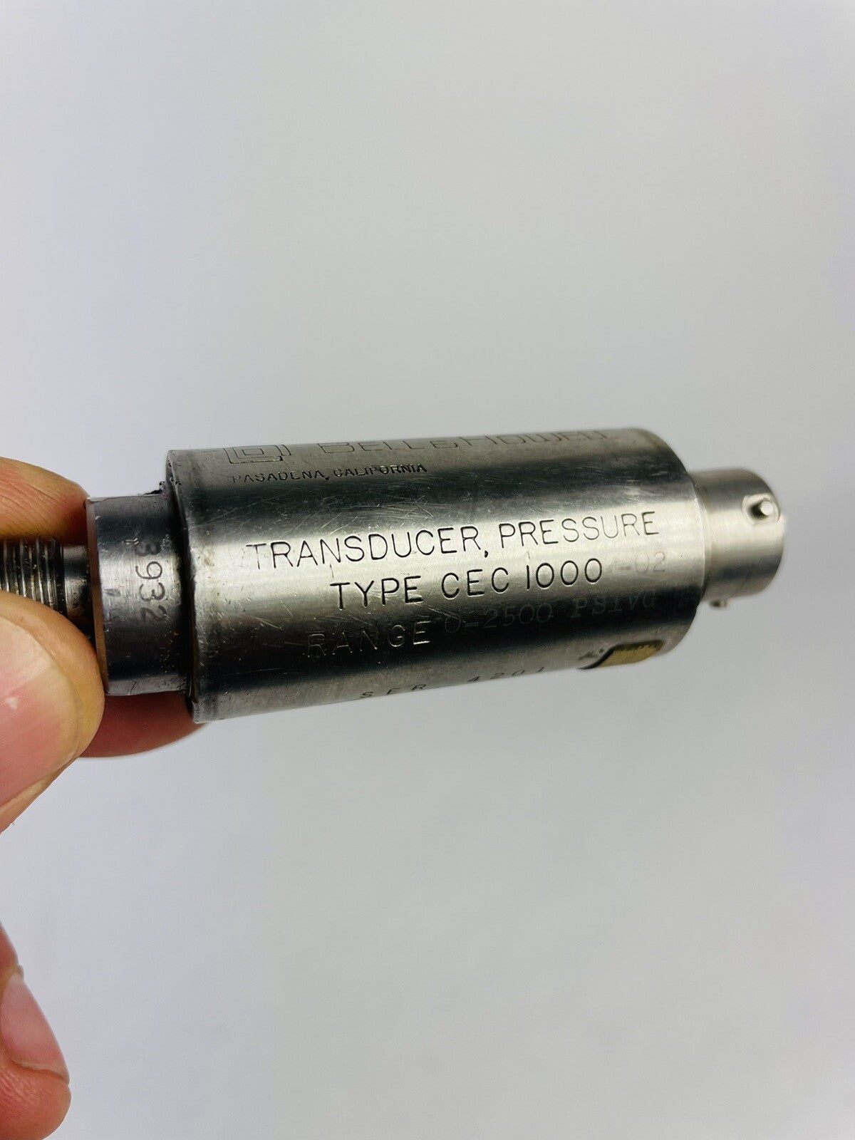 Bell & Howell CEC 1000-02 Pressure Transducer 2500 PSIVG
