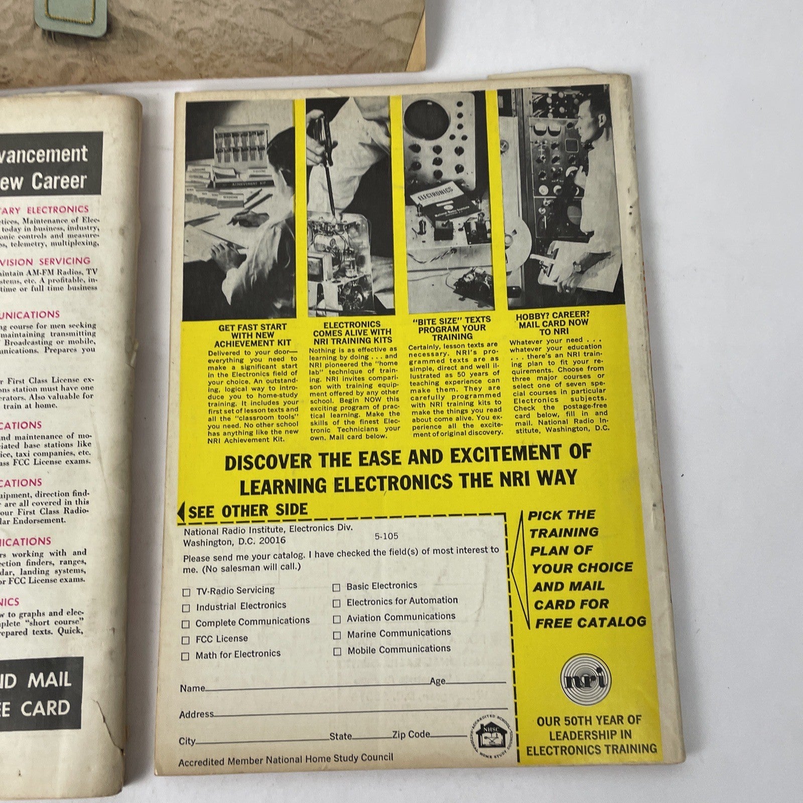 Lot of 5 x 1960's Radio-TV Experimenter Magazine Lot by Science and Mechanics