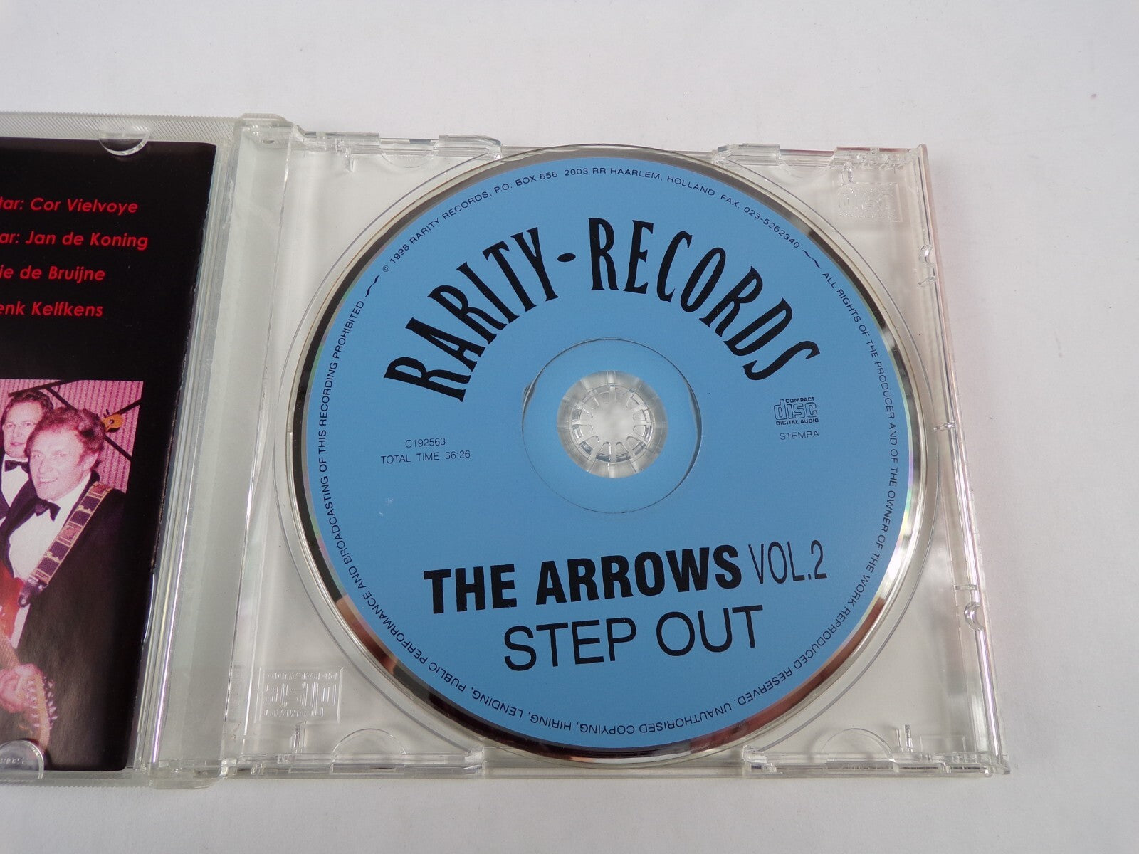 The Arrows Vol 2 Step Out Custom Made Outa In Die Langpad Twangy Strat CD#58