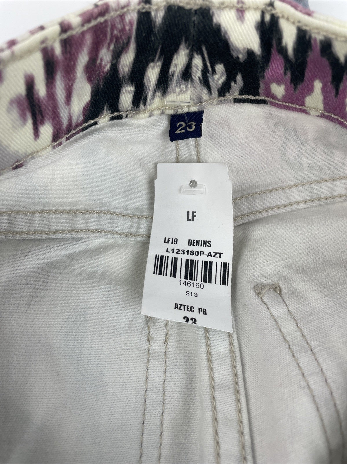 CARMA Tie Dye Skinny Fit Jeans Women's Size 23 High Rise Stretch Denim NEW