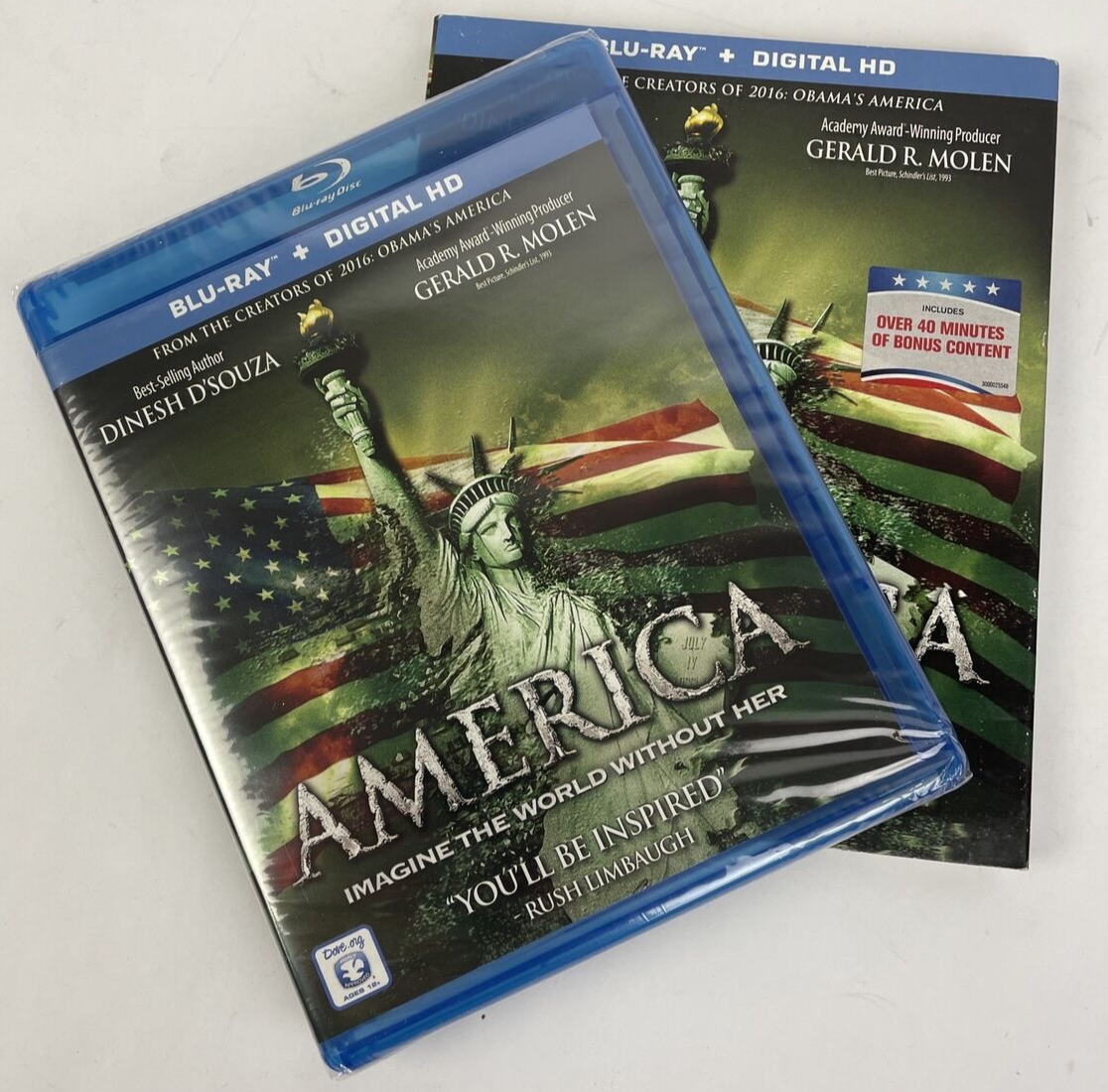 America : Imagine The World Without Her [ Blu-ray Digital HD ] w slip Cover NEW