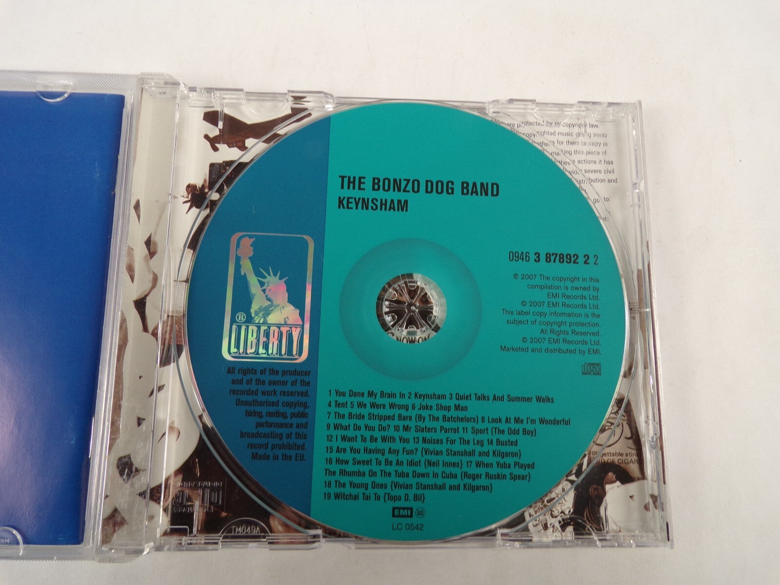The Bonzo Band Keynsham You Done My Brain In Keynsham Quiet Talks CD#54