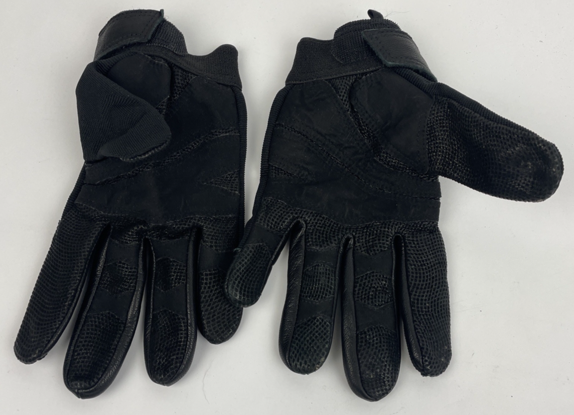 Line of Fire Light Duty Shooting Gloves Touch Screen Small BLACK  USA MADE