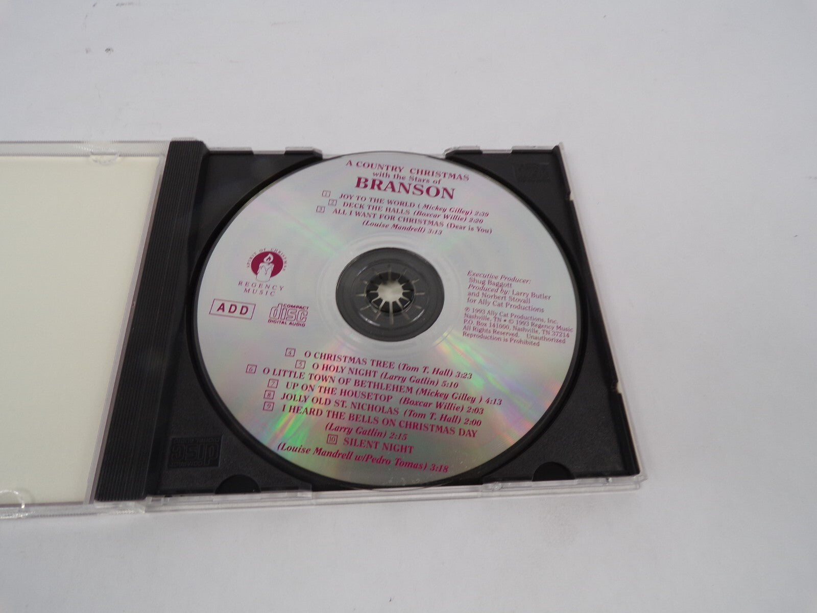 A Country Christmas With The Star Of Branson Featuring Mickey Gilley Larry CD#67