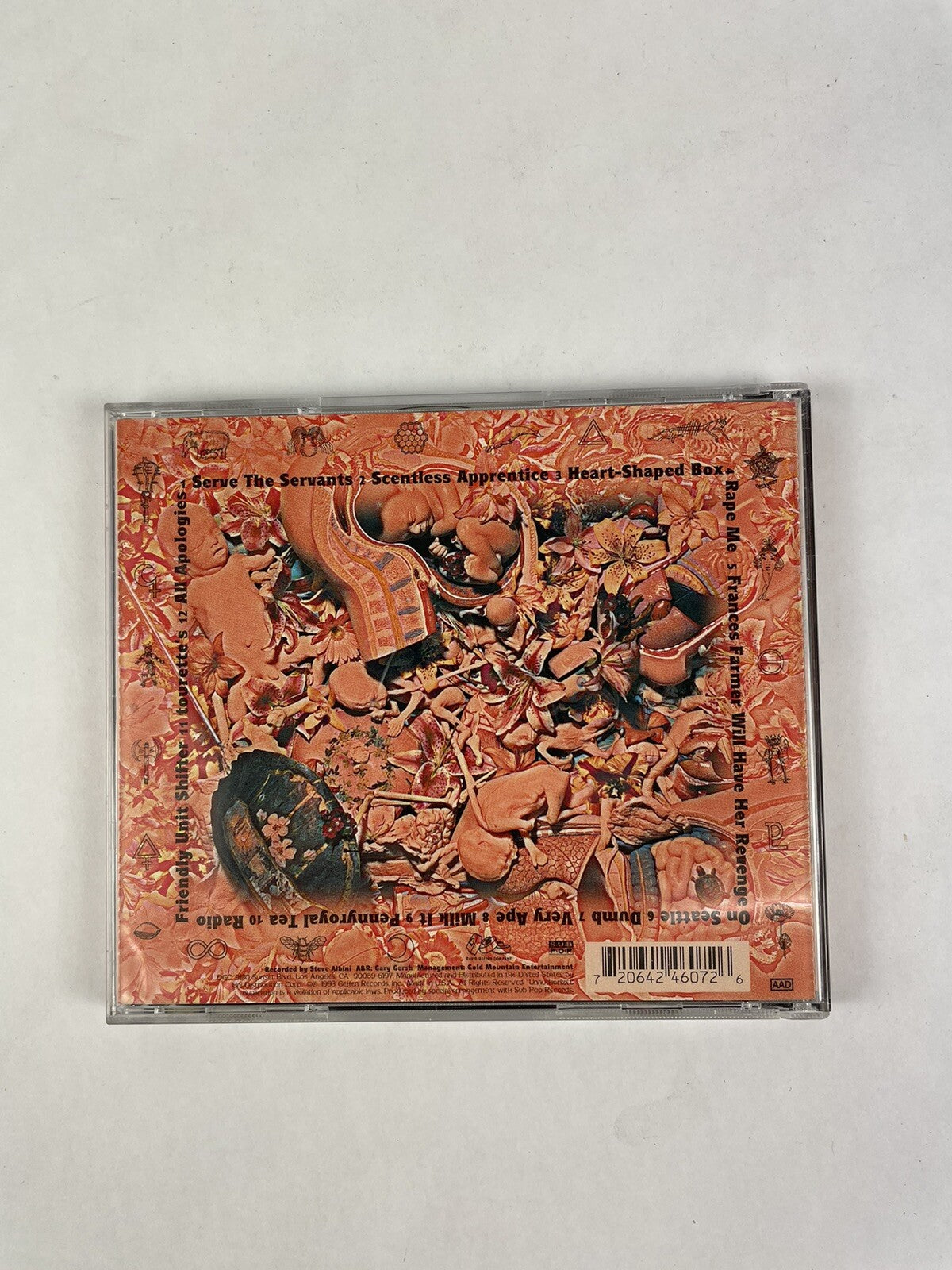 Nirvana - In Utero CD (1993)     #8