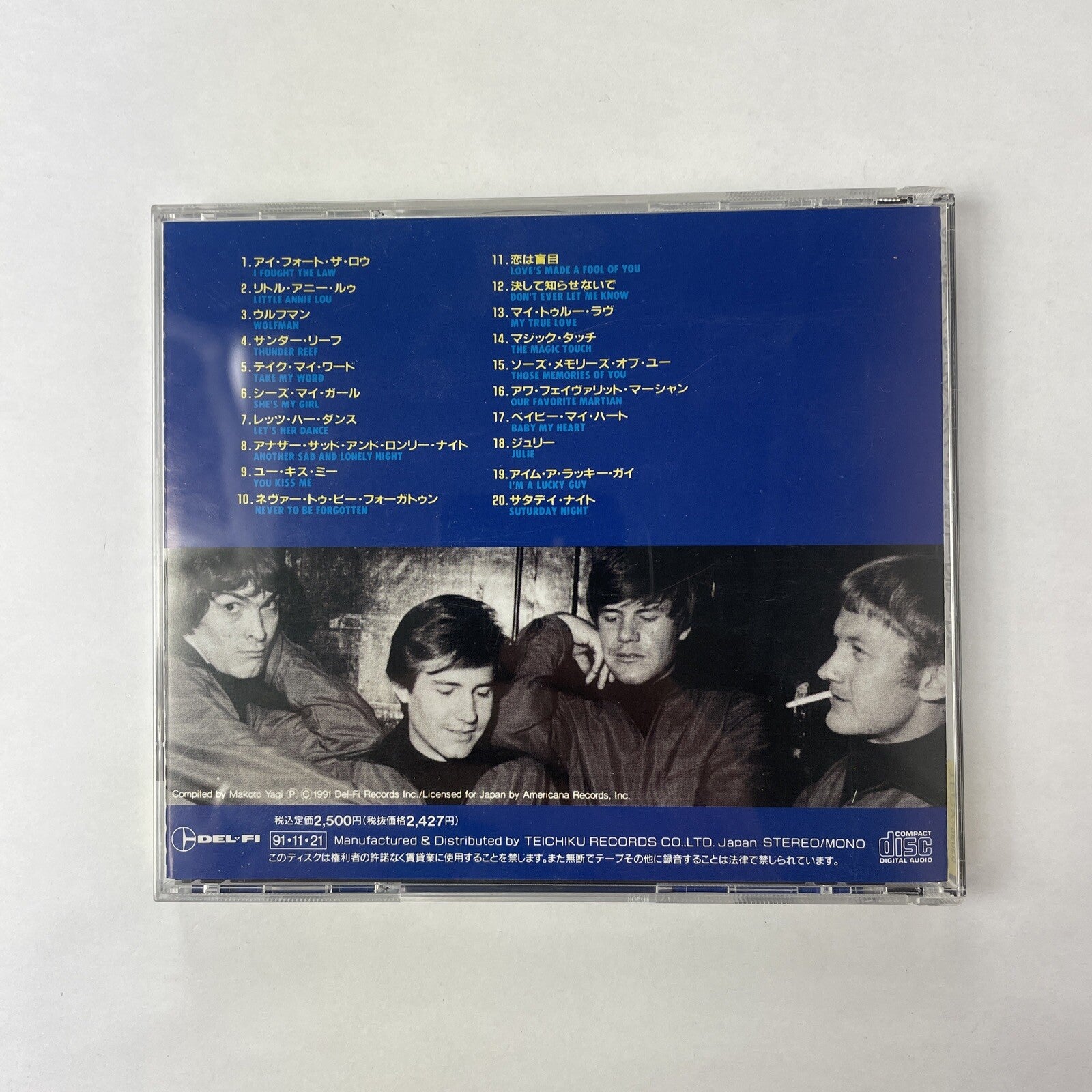 The Best Of The Bobby Fuller Four CD Japanese Import Rare    #17